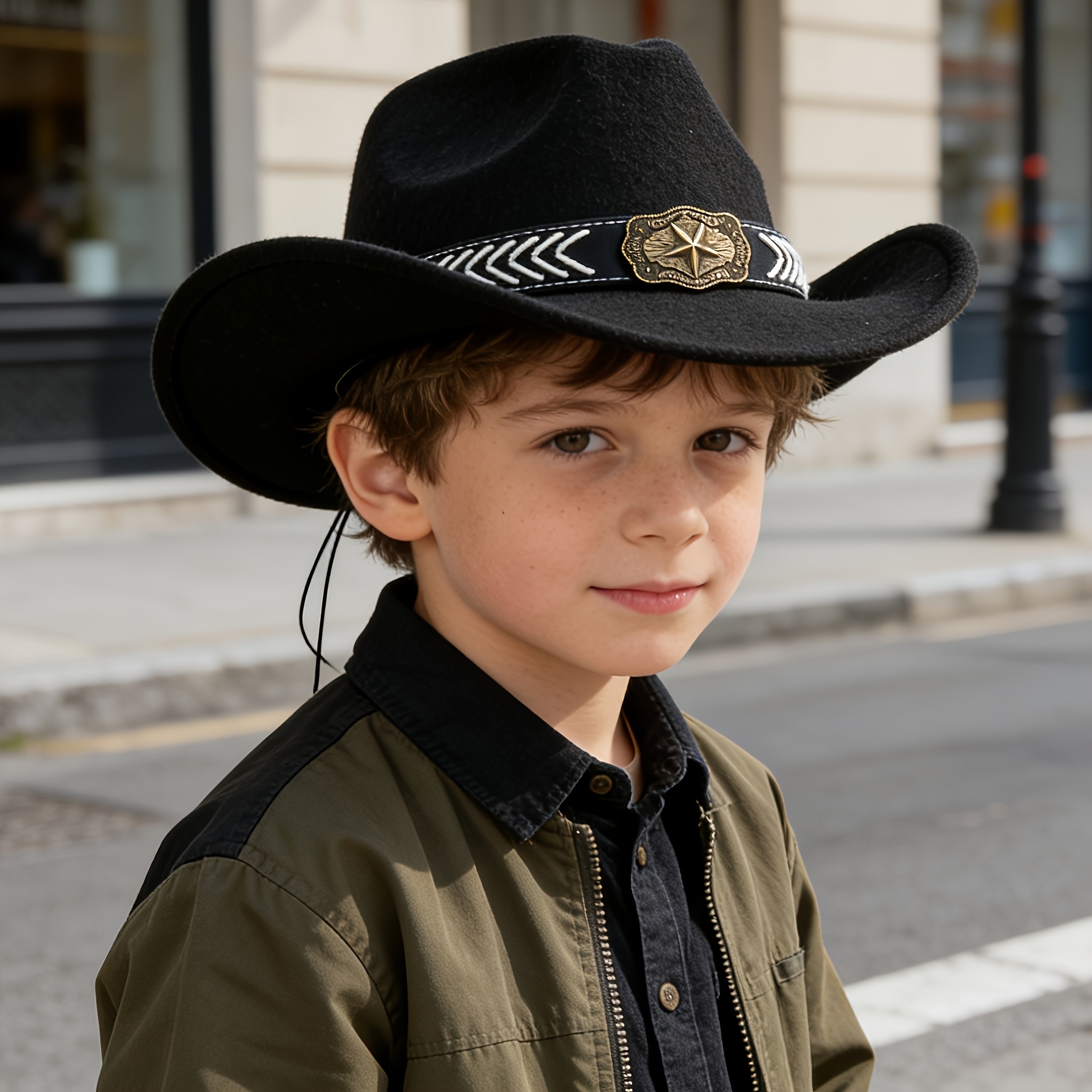 Children's Cowboy Hats - 54cm/21.5 in - Great quality - photo 4