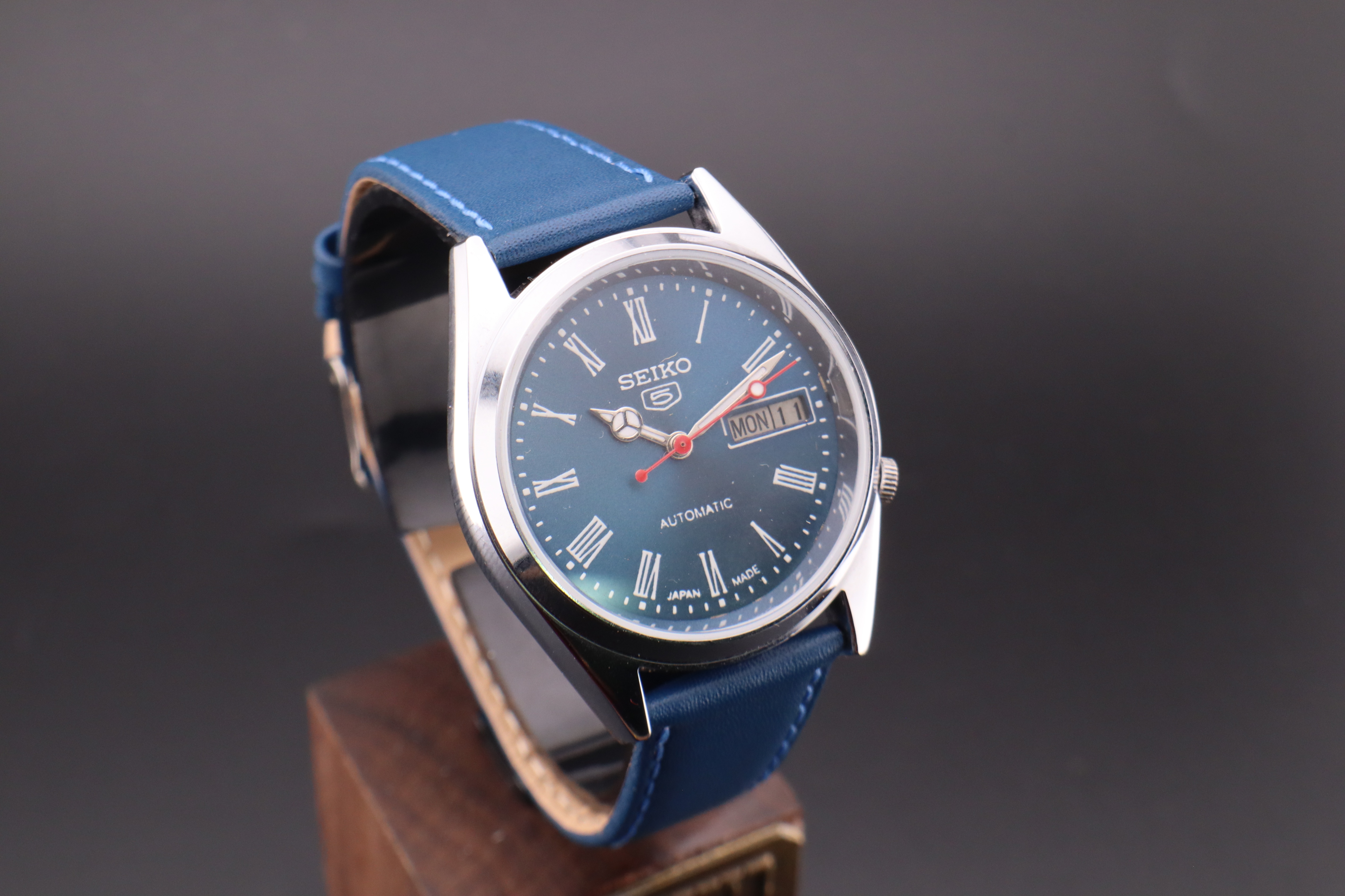 Vintage Seiko 5 Automatic 6309A Men's  Watch D&D- Japan Made