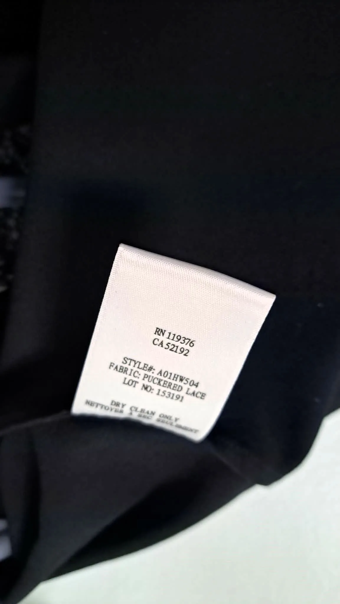 Helmut Lang Puckered Lace Back Blouse A01HW504 Like New - photo 4