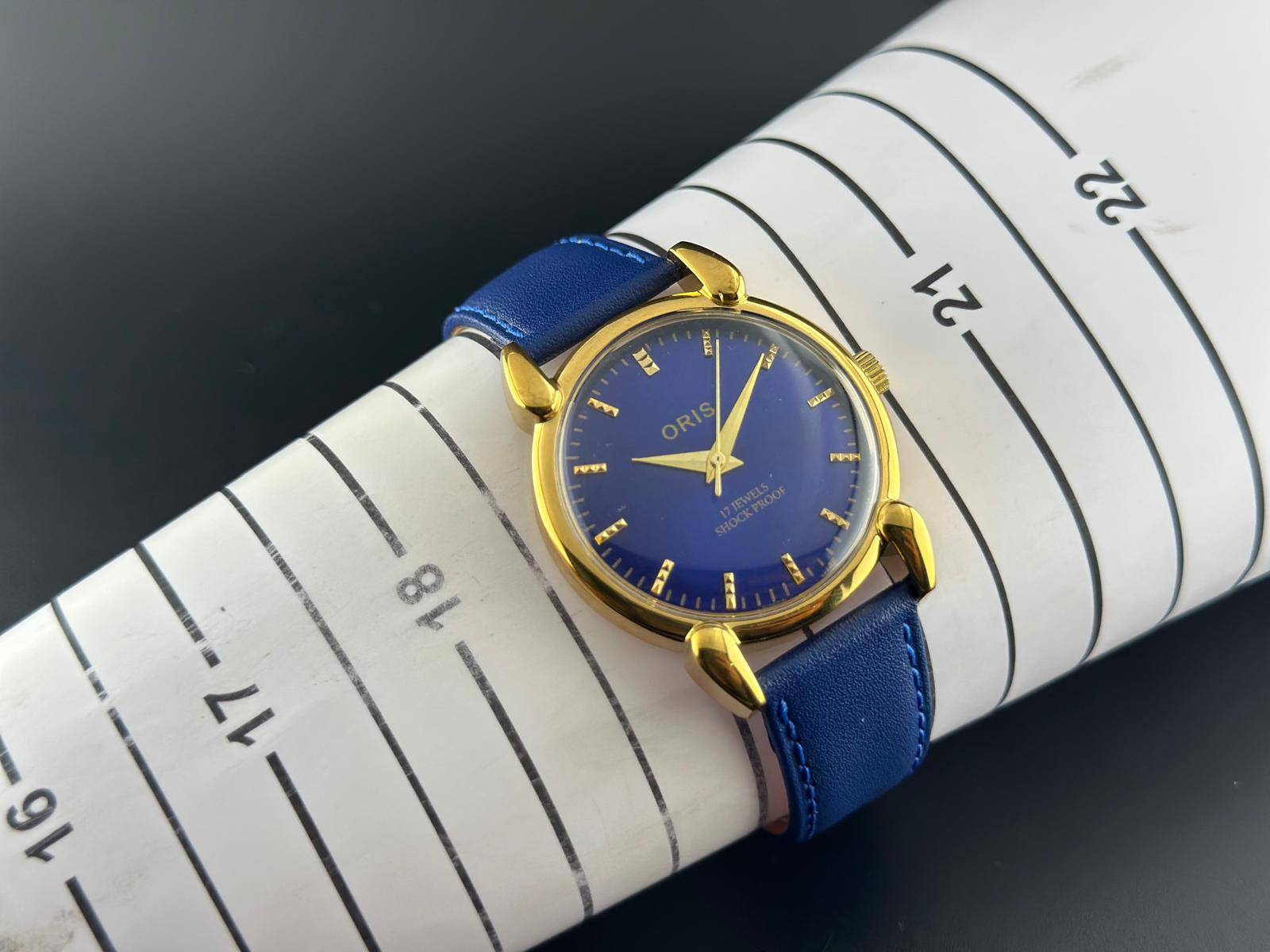 Vintage Oris Swiss ST-96 Hand Wind Mechanical Men's Watch - photo 4