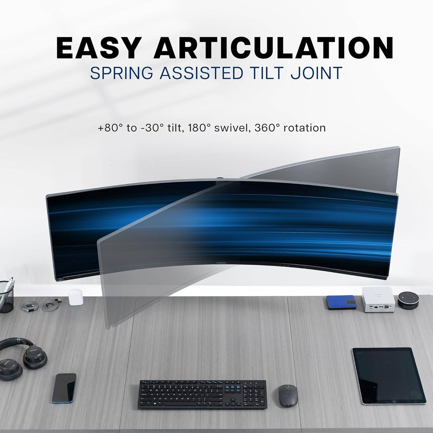 New  VIVO Single Ultrawide Monitor Wall Mount  Screens - photo 4