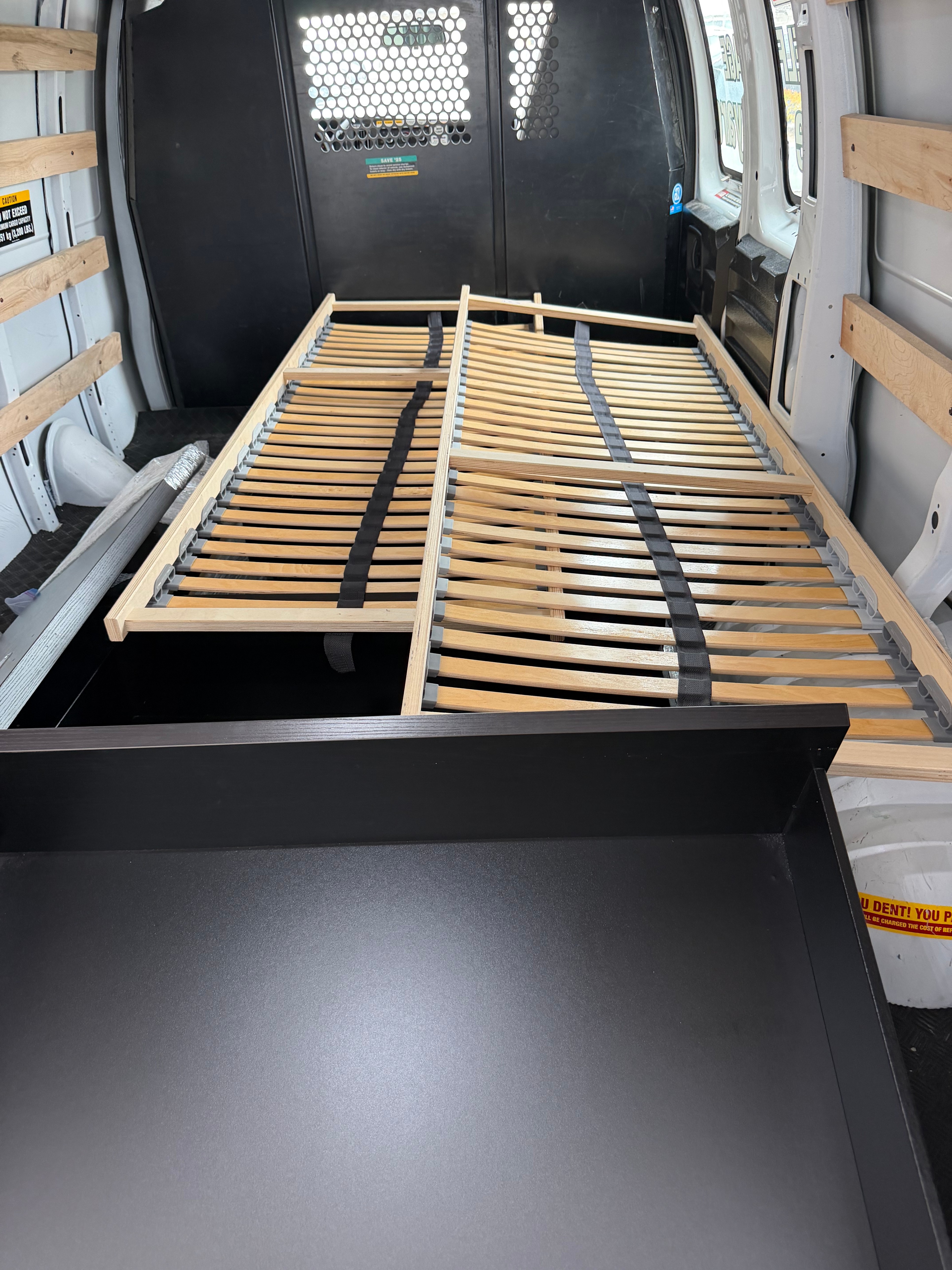 IKEA MALM Bed Frame with 4 Drawers - FREE DELIVERY - photo 3