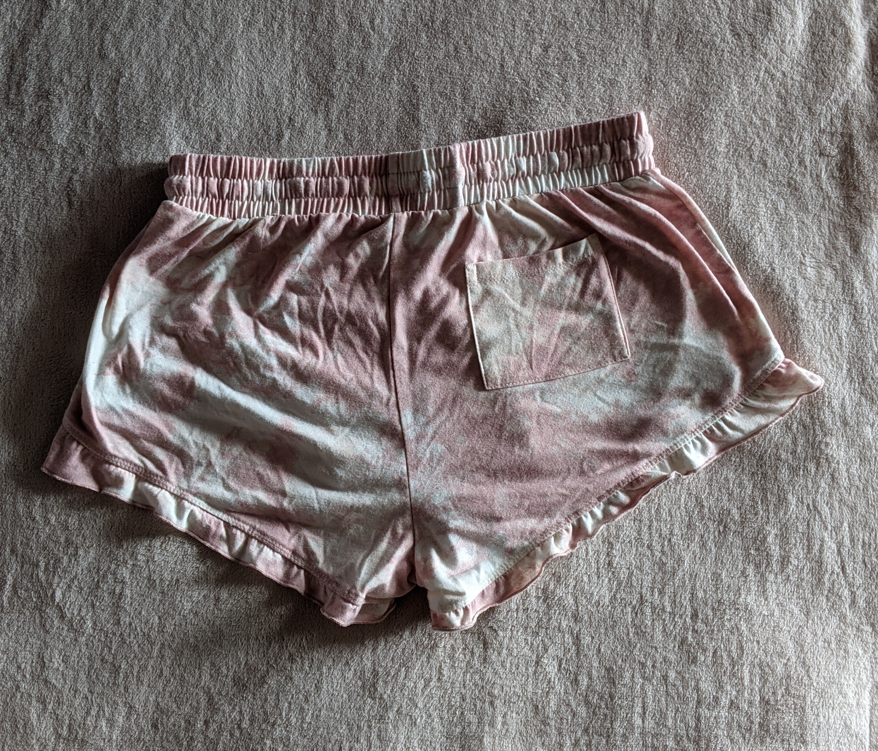 Rose + Vine Tie-die PJ shorts - photo 2
