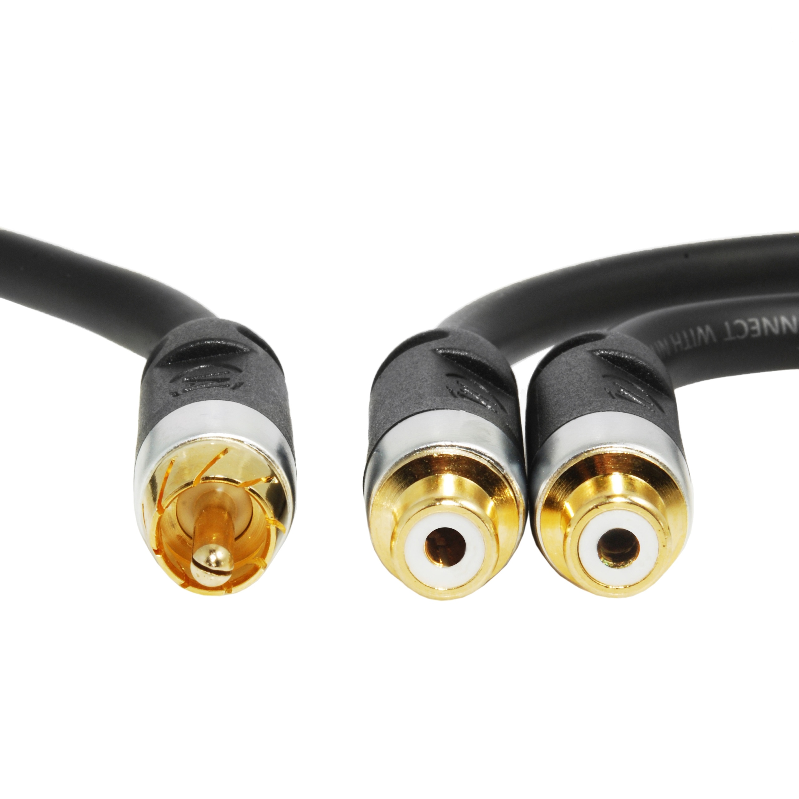 ULTRA Series ULTRA Series RCA Y-Adapter – 1-Male to 2-Female - photo 2