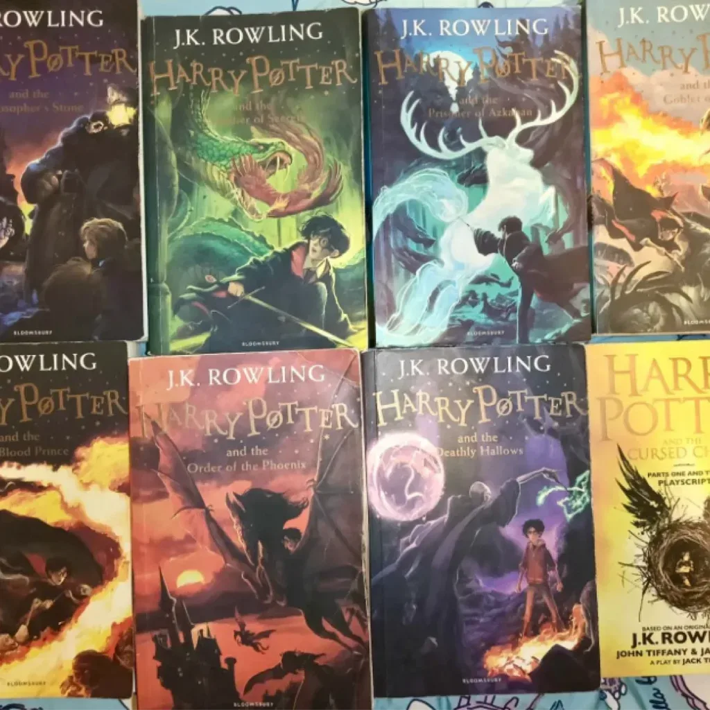 Harry Potter volumes 1-7 + Cursed Child