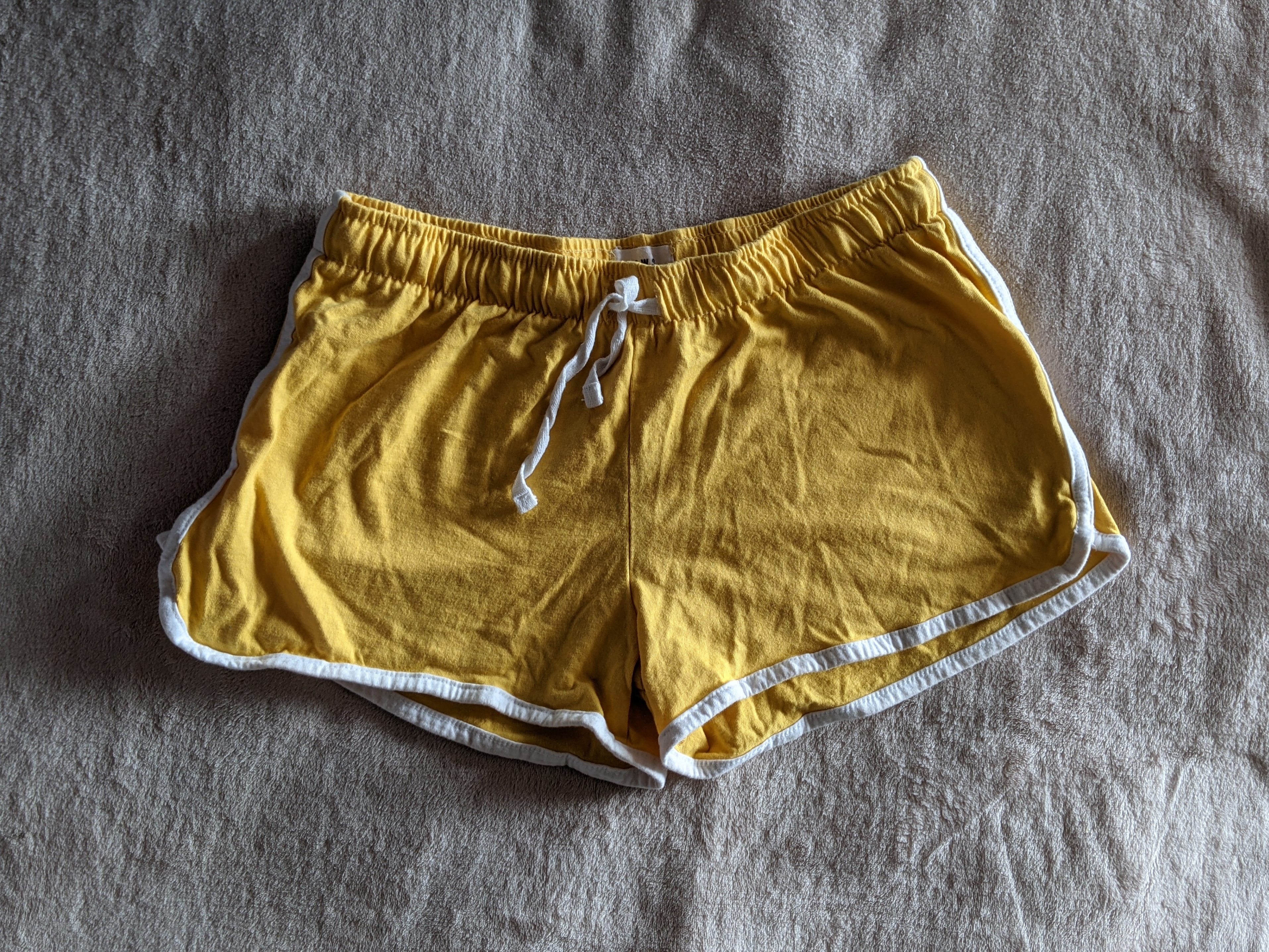 SWS Active yellow dolphin shorts