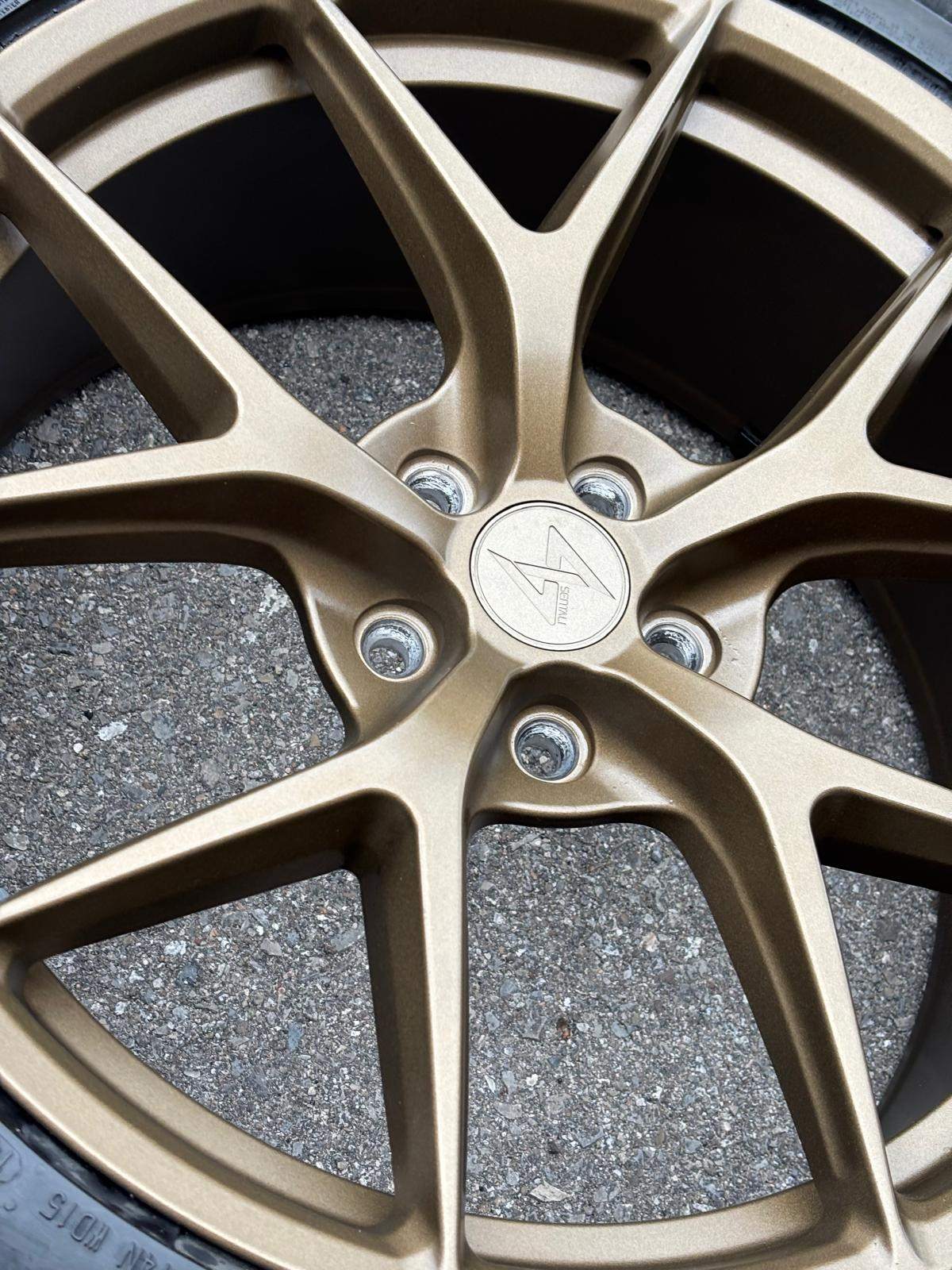 19"Sentali(5x112)+245/35/R19 Conti-A5/A4/TT/Passat/Jetta/C Class - photo 4