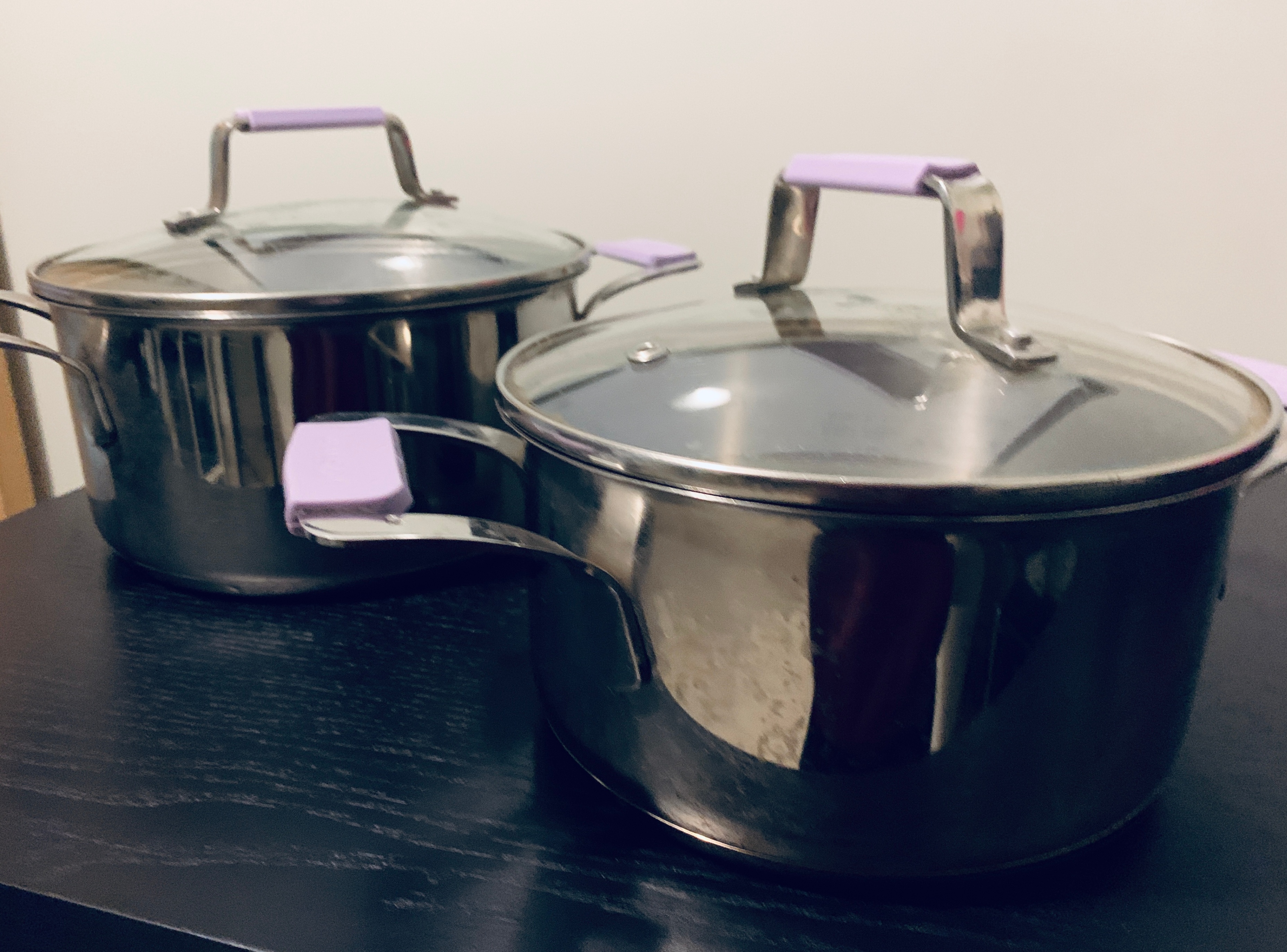 Emsan Premium Stainless Steel Pots, Cookware Set of 2