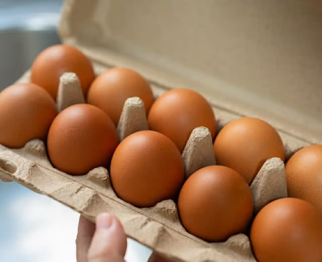 Brown eggs; Farm Fresh organic. - photo 3
