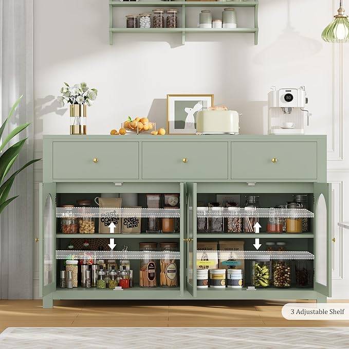 FINETONES Buffet Cabinet - Green - photo 2
