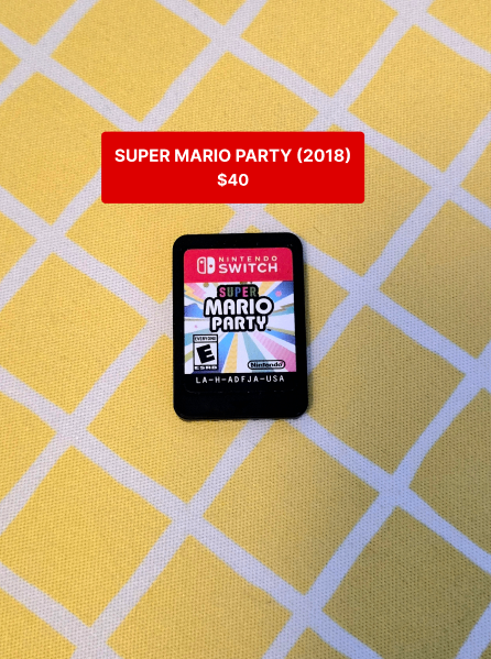 Super Mario Party (Nintendo Switch 1, Cartridge Only)