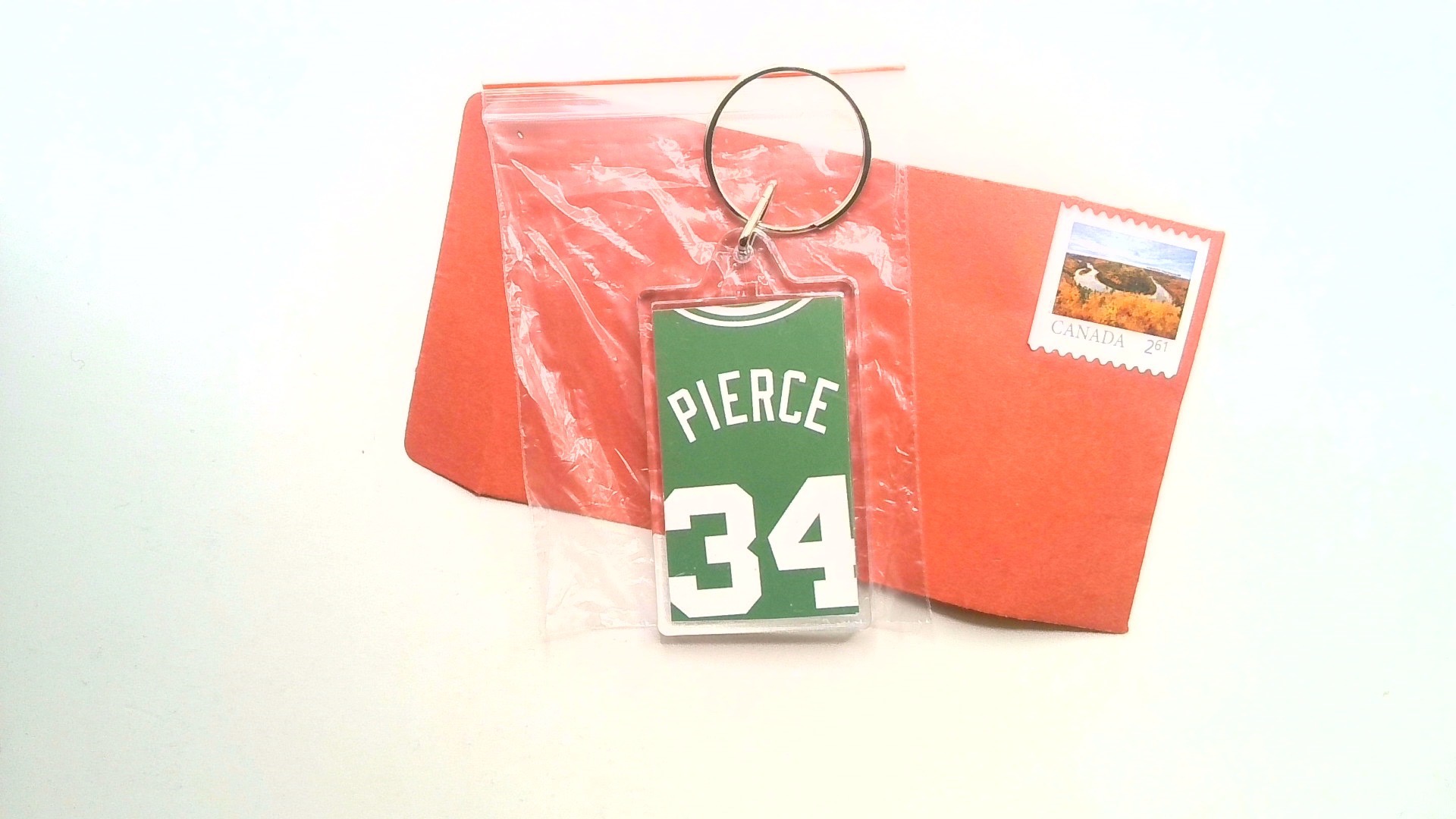 PAUL PIERCE ( JERSEY KEY CHAIN ) FREE SHIPPING
