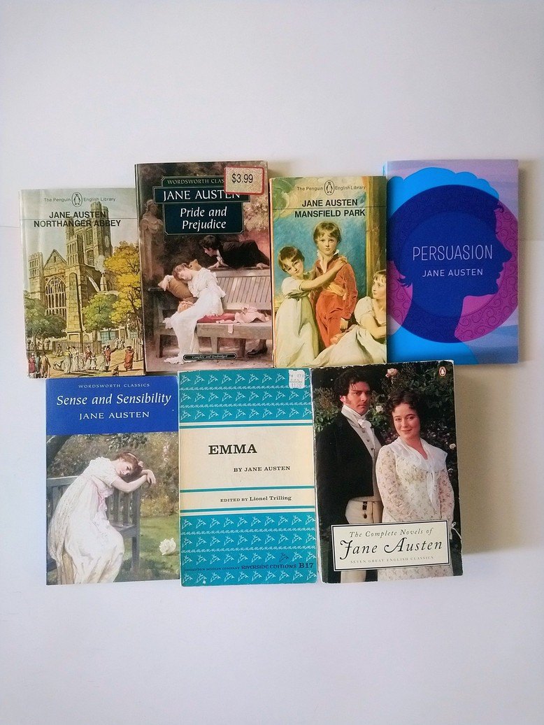 Jane Austen books!