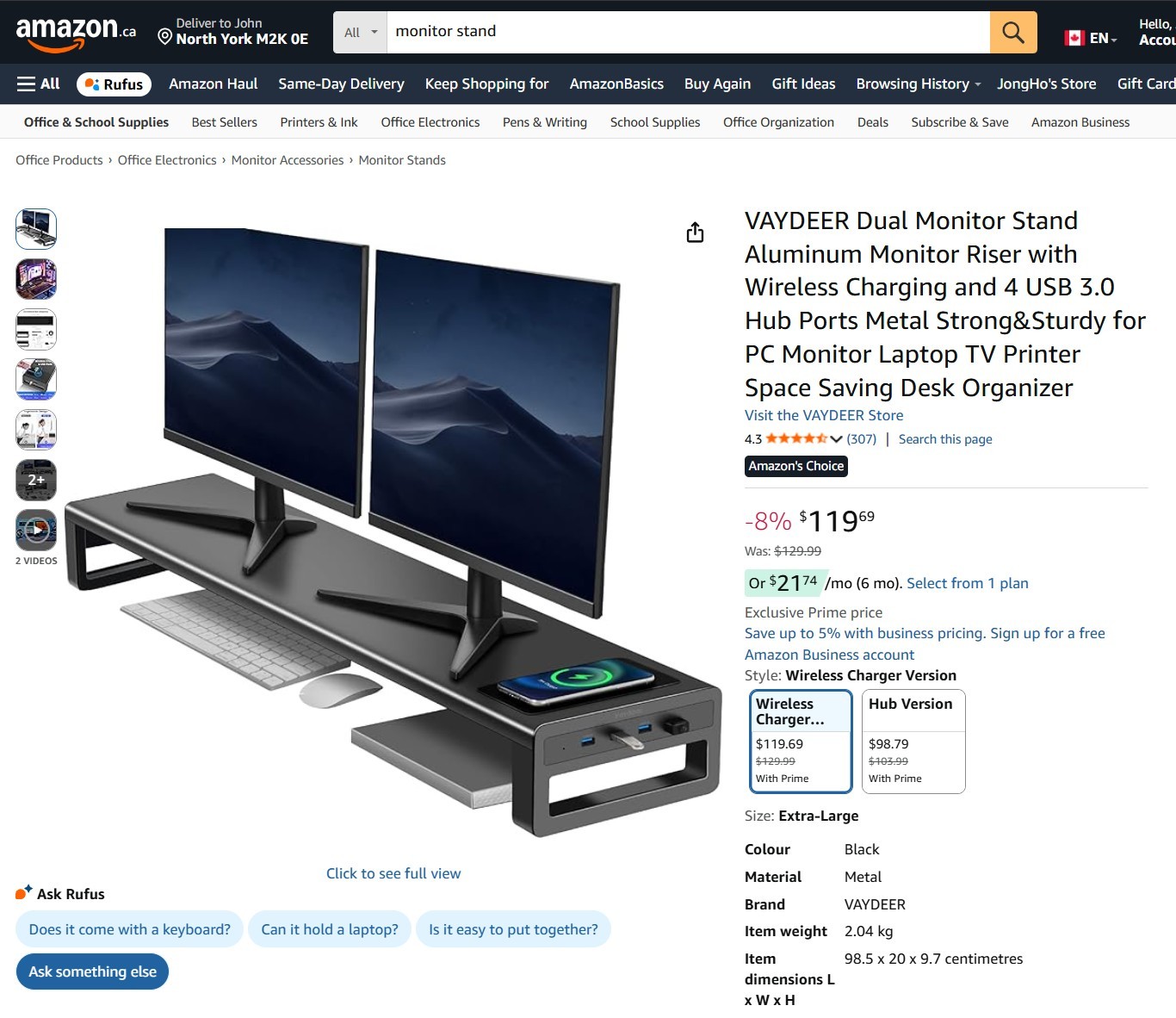 Monitor Stand