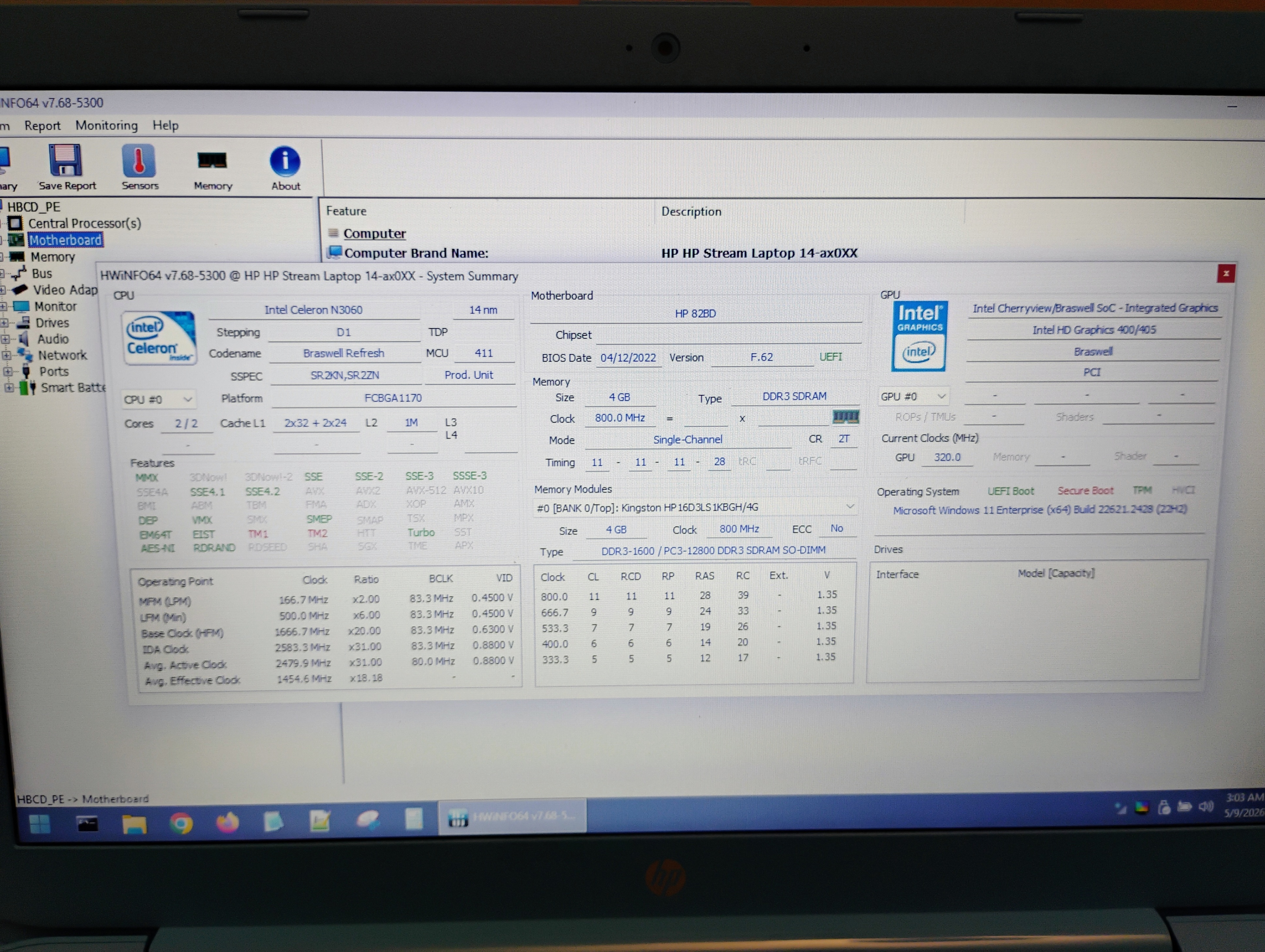 HP Stream 14-ax010ca laptop - photo 3