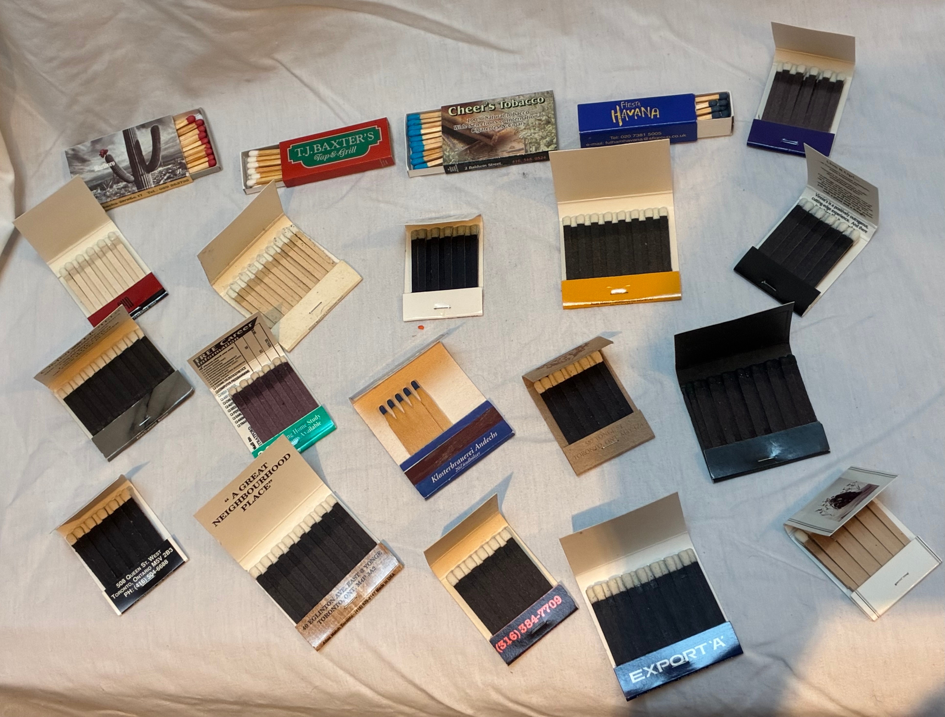 20 Vintage Collectable Matches, Matchbooks - photo 3