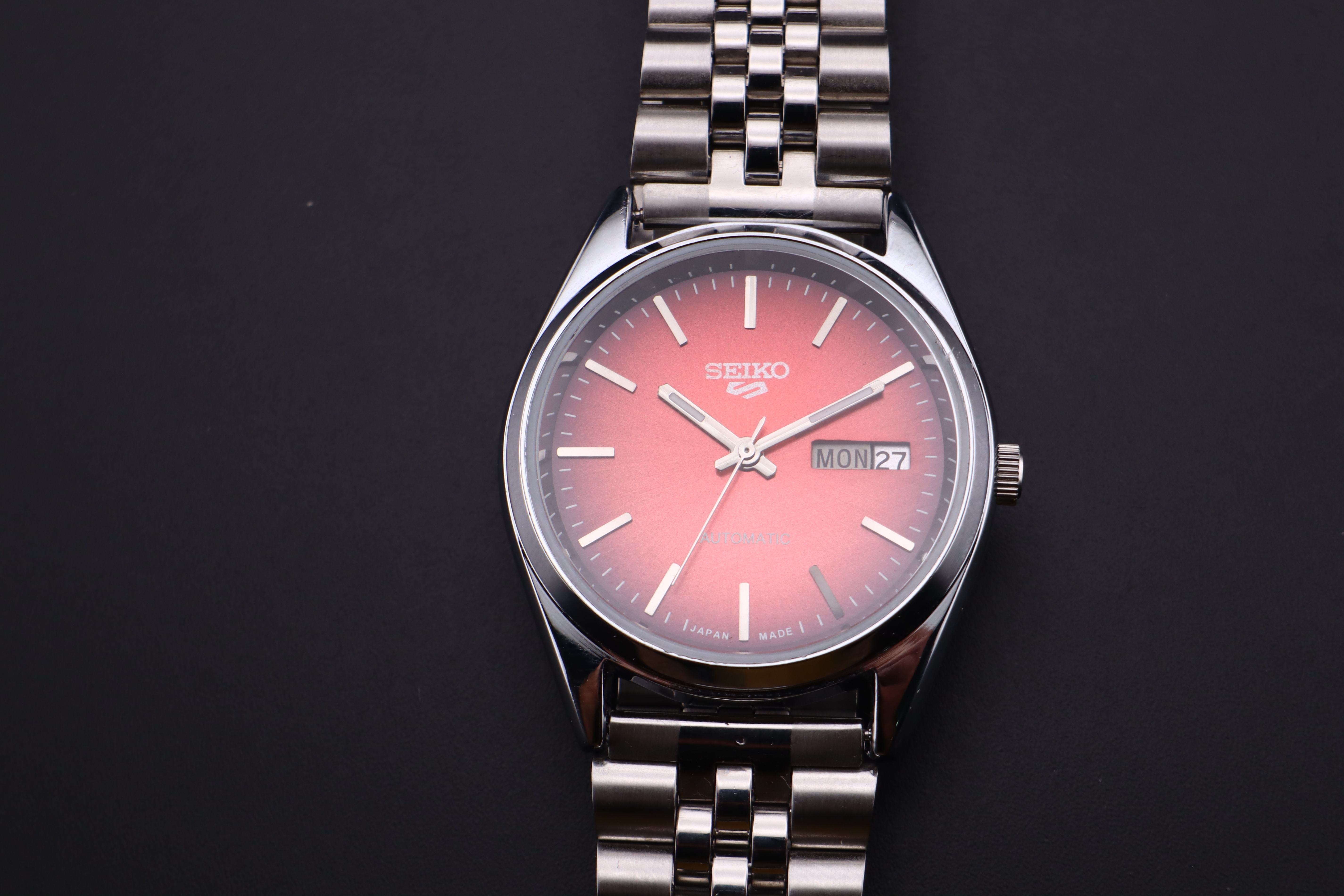 Vintage Seiko 5 Automatic 6309A Men's  Watch D&D- Japan Made - photo 4