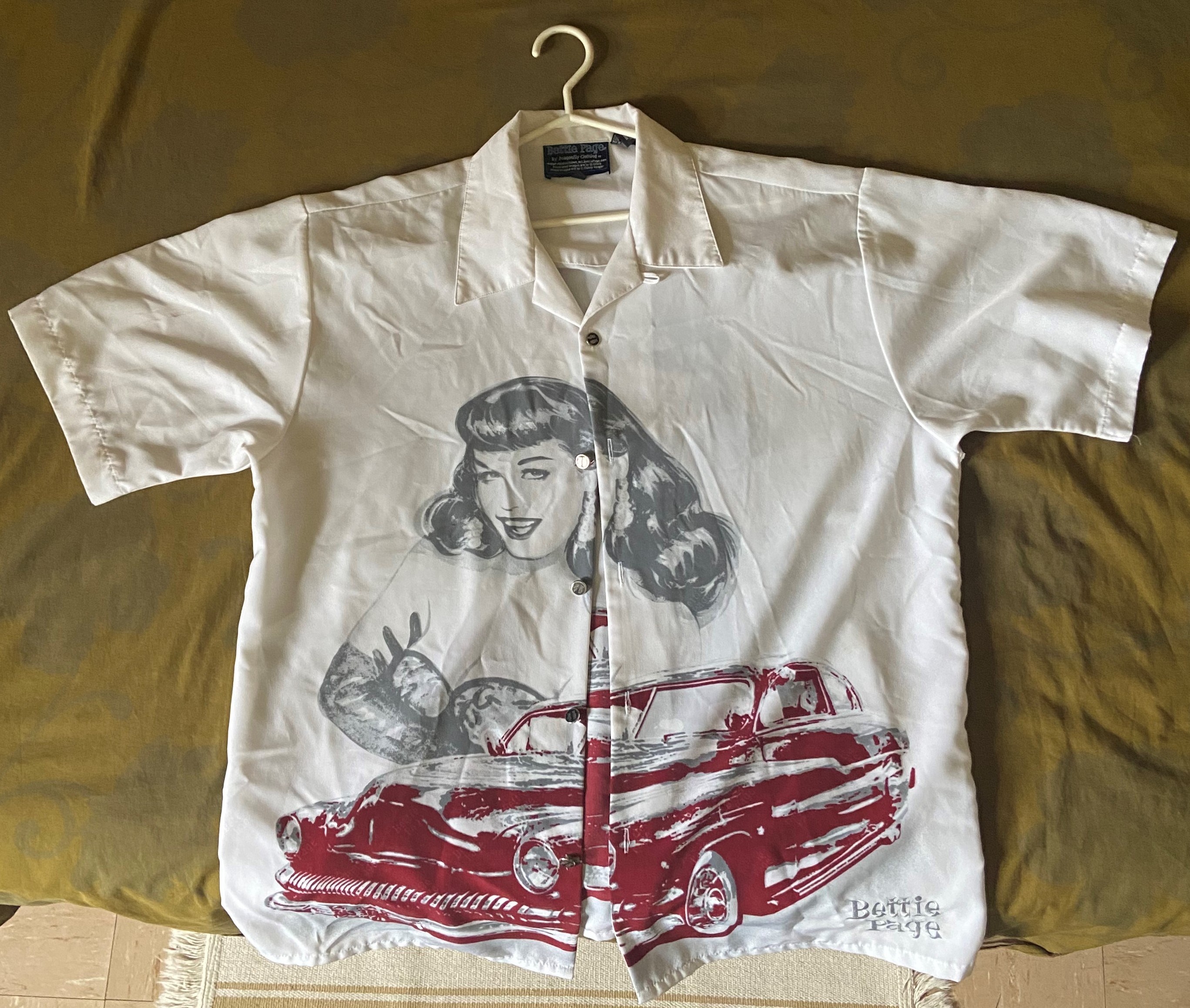 Betty Page Dragon Fly brand Dress shirt