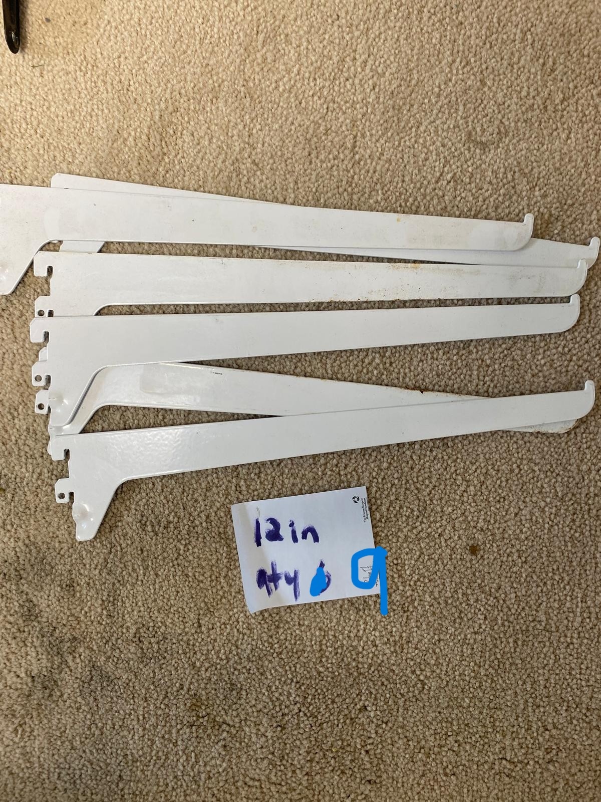 Shelf rails and brackets (3 different systems)