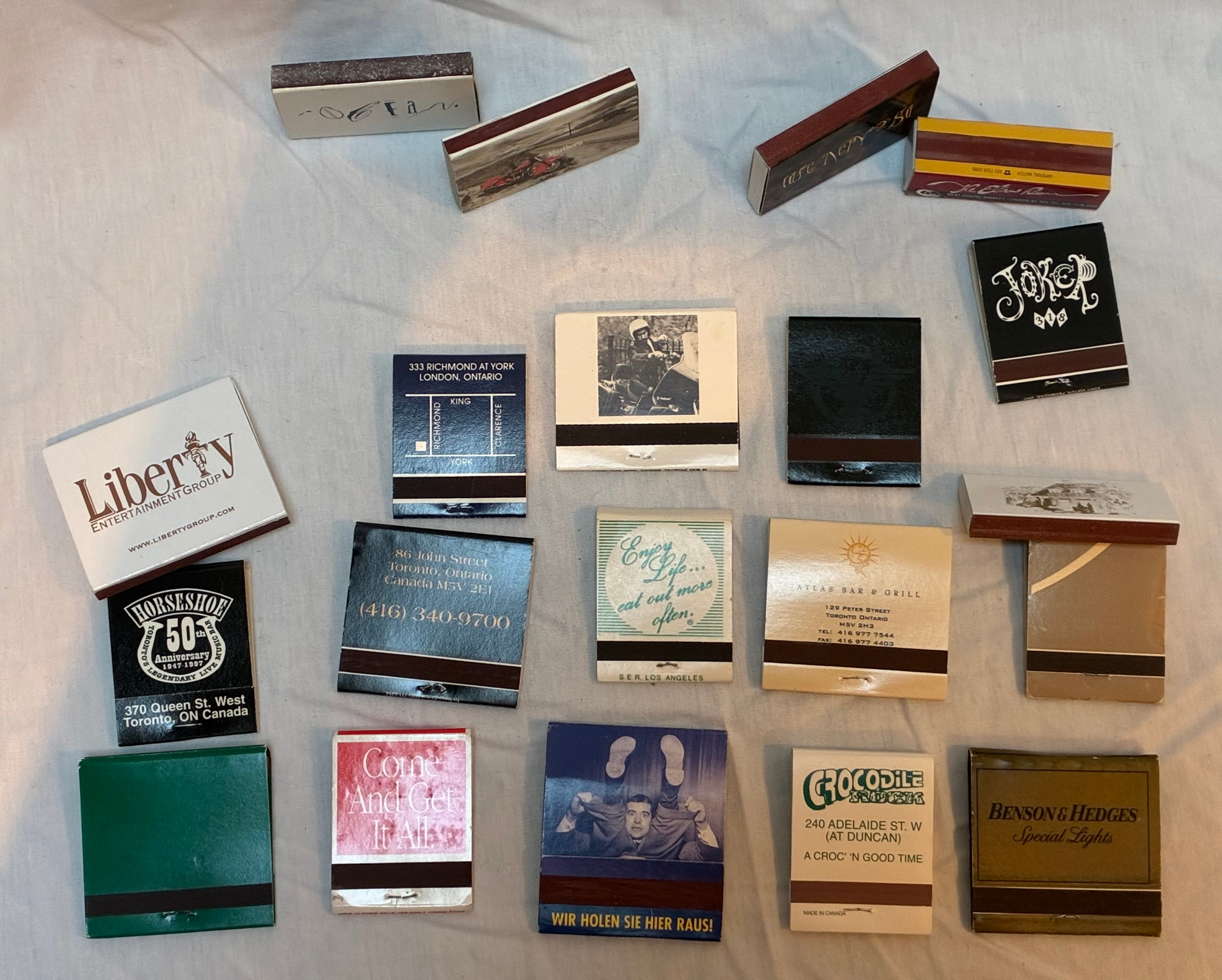 20 Vintage Collectable Matches, Matchbooks - photo 3
