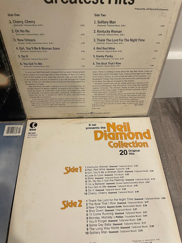 Neil Diamond Vtg Vinyl LPs - photo 5