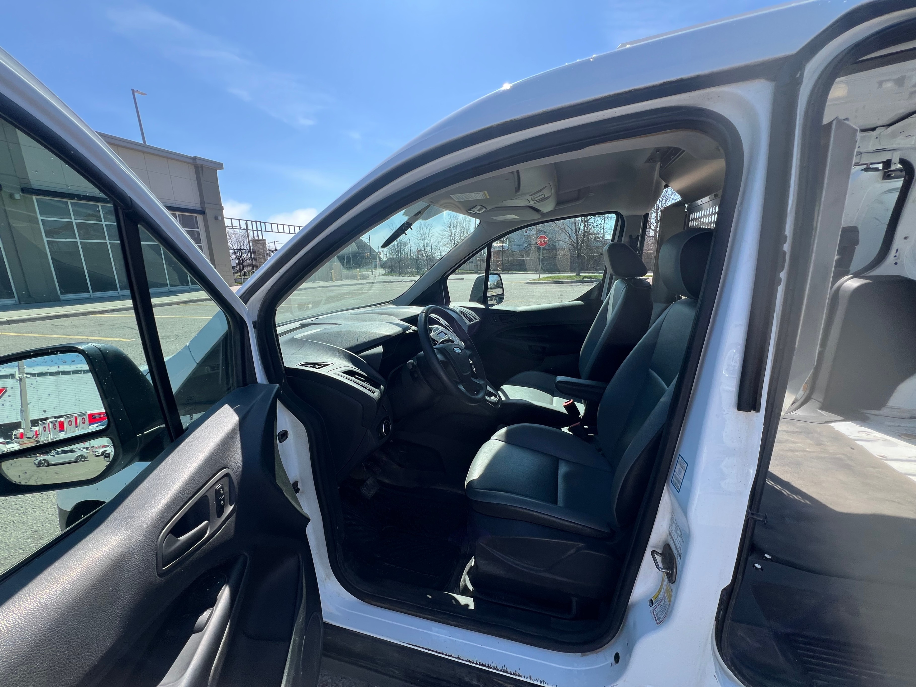 White Ford Transit Connect Cargo Van - photo 4