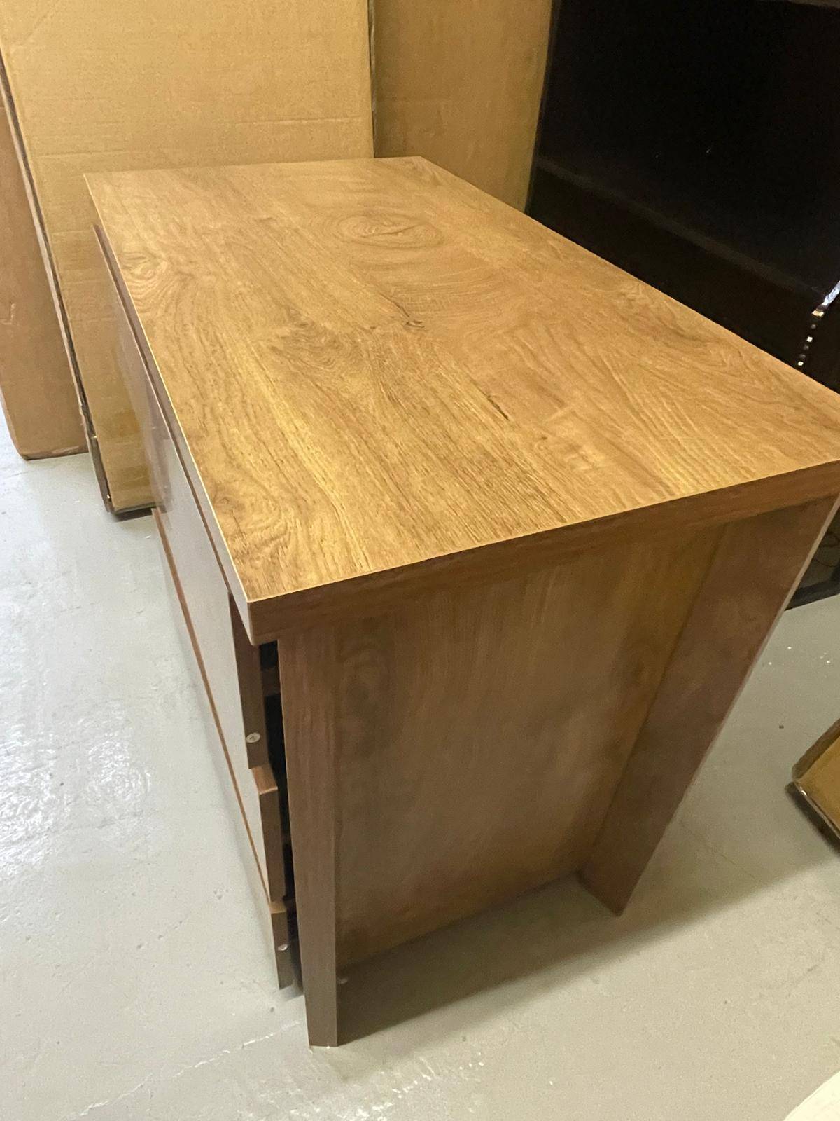 Modern Oak Nightstand – Contemporary MDF Table - photo 5