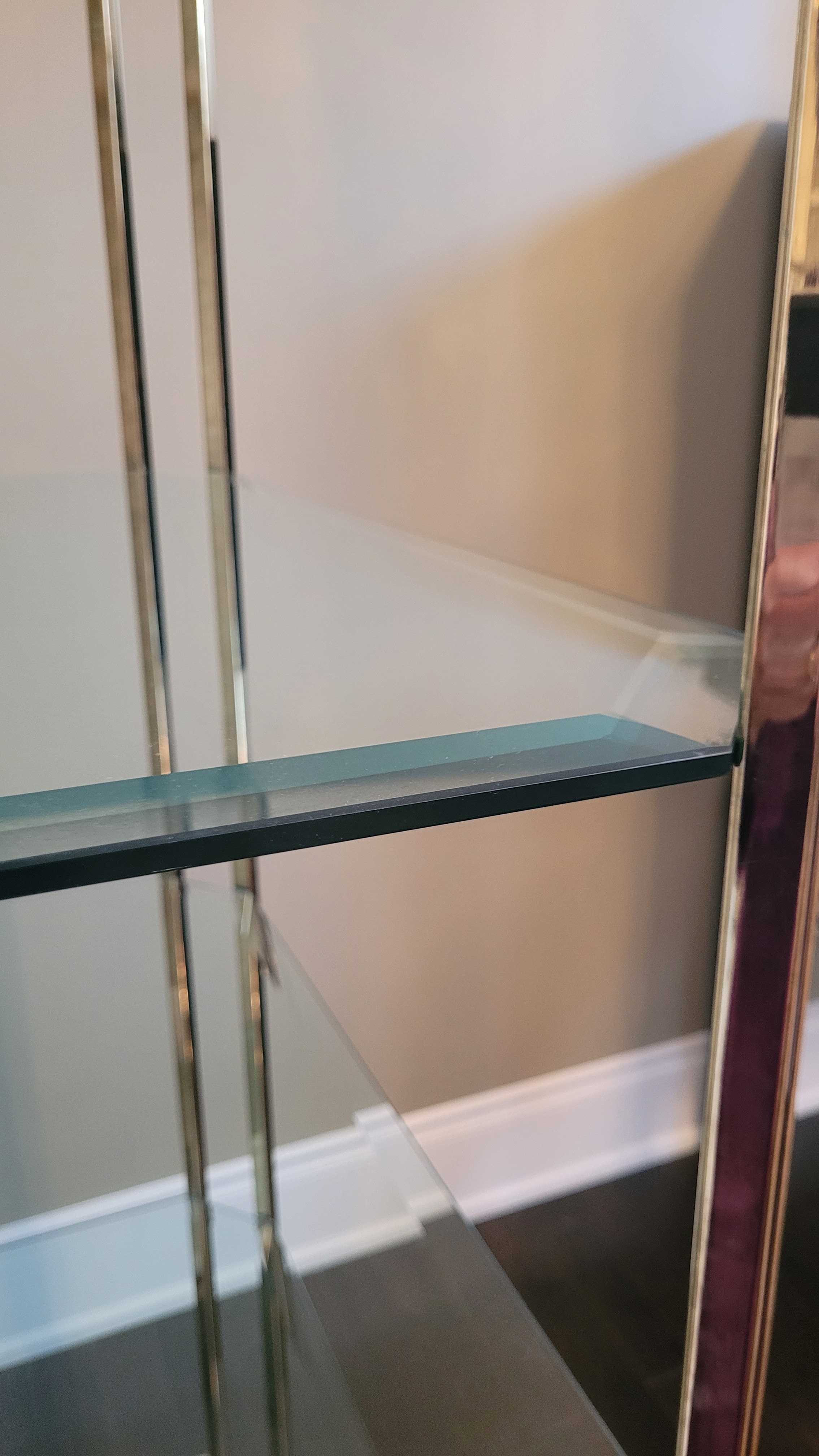 Glass & Brass Etagere - photo 2