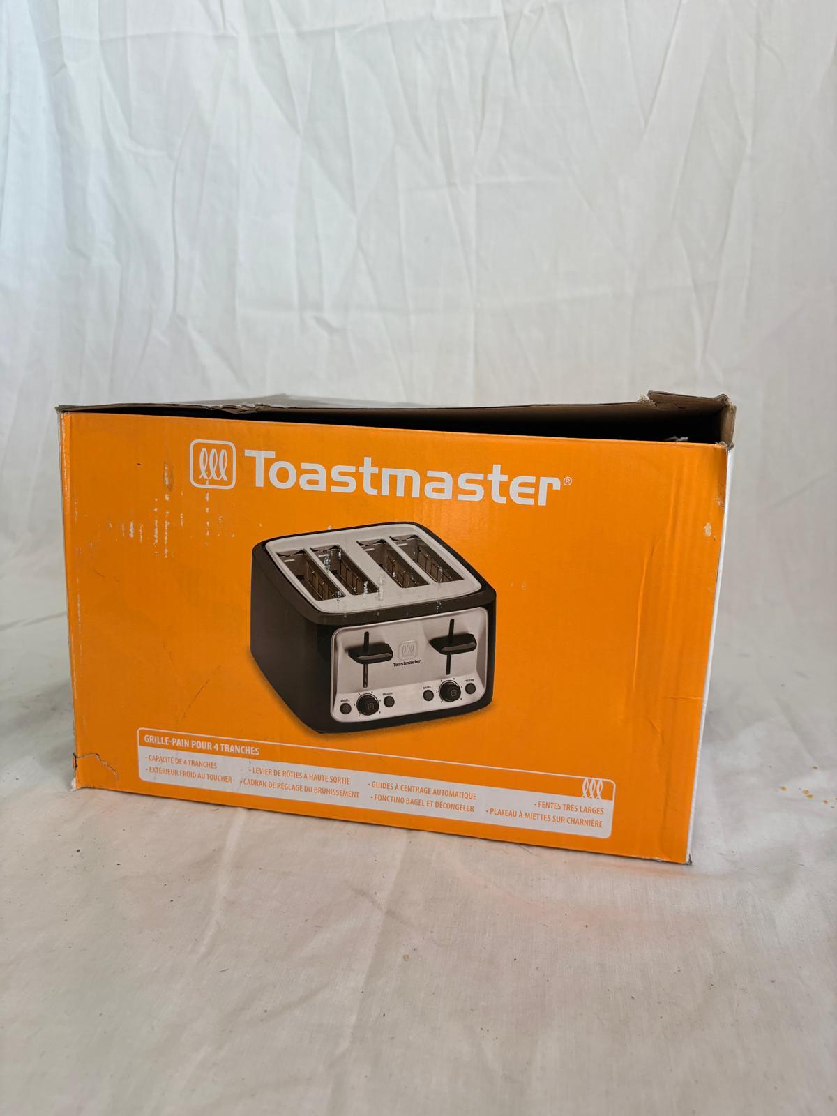 Toastmaster 4 Slice Toaster Black