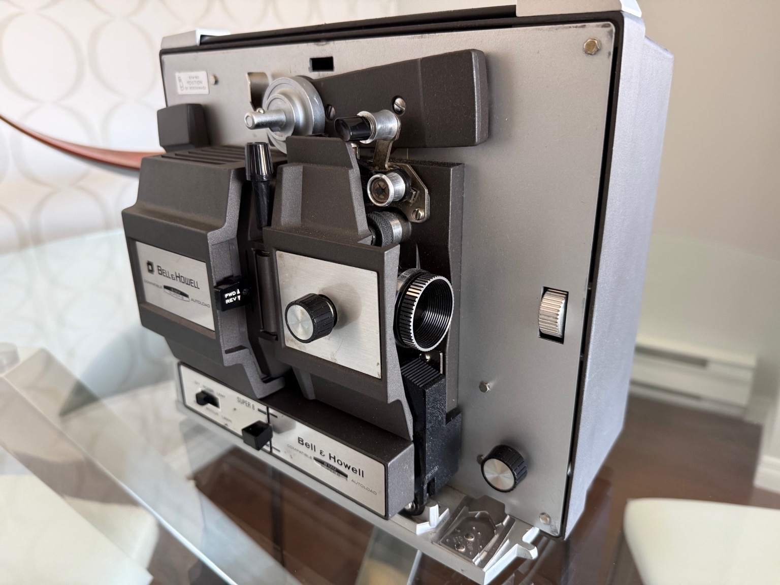 Bell & Howell Dual 8 Home Movie Projector - photo 2