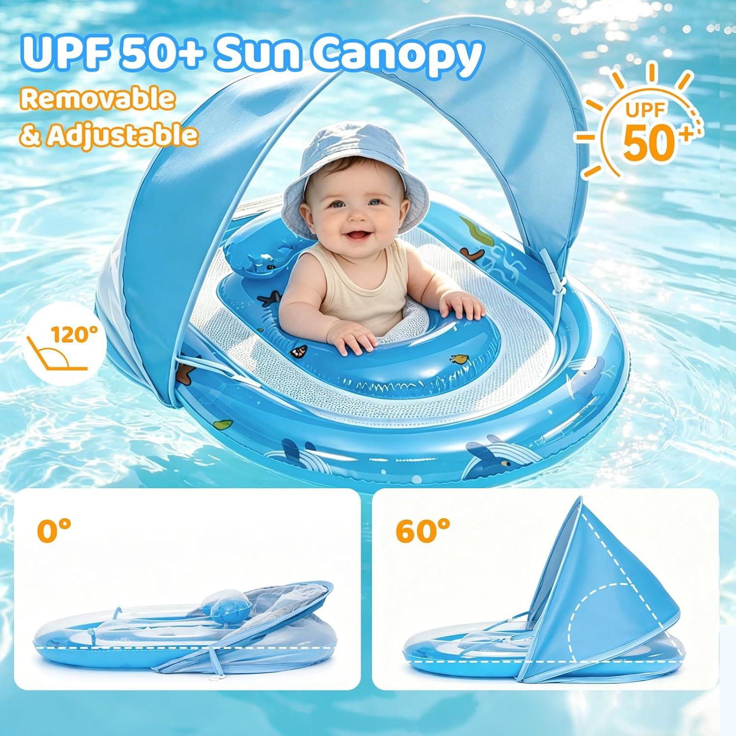 Baby Pool Float with Canopy - photo 3