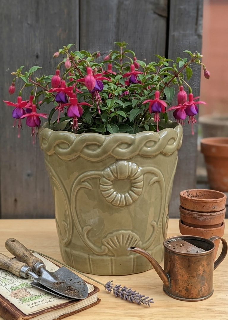 Decorative Ceramic Planter Pot
