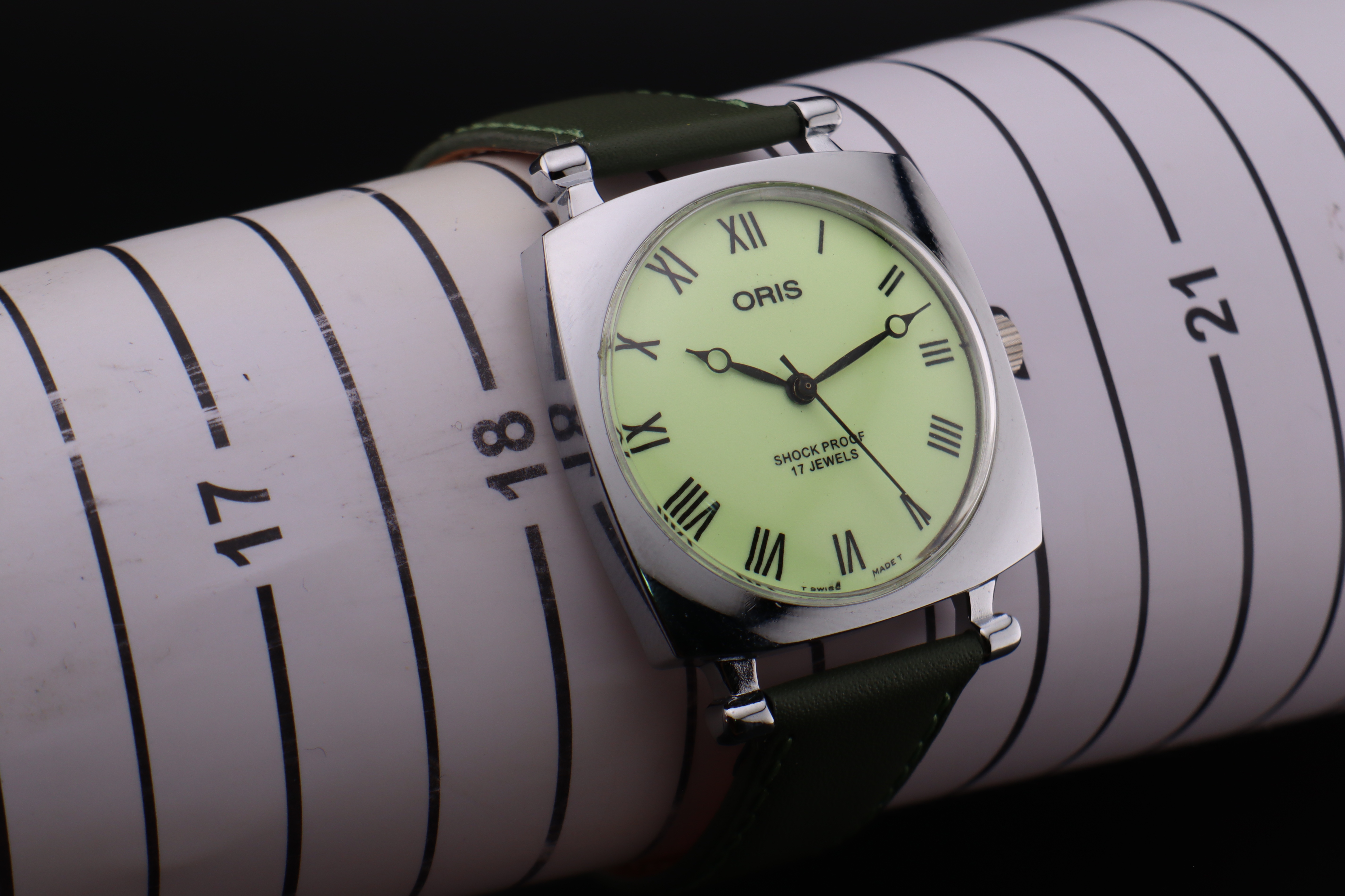 Vintage Oris Swiss ST-96 Hand Wind Mechanical Men's Watch - photo 4