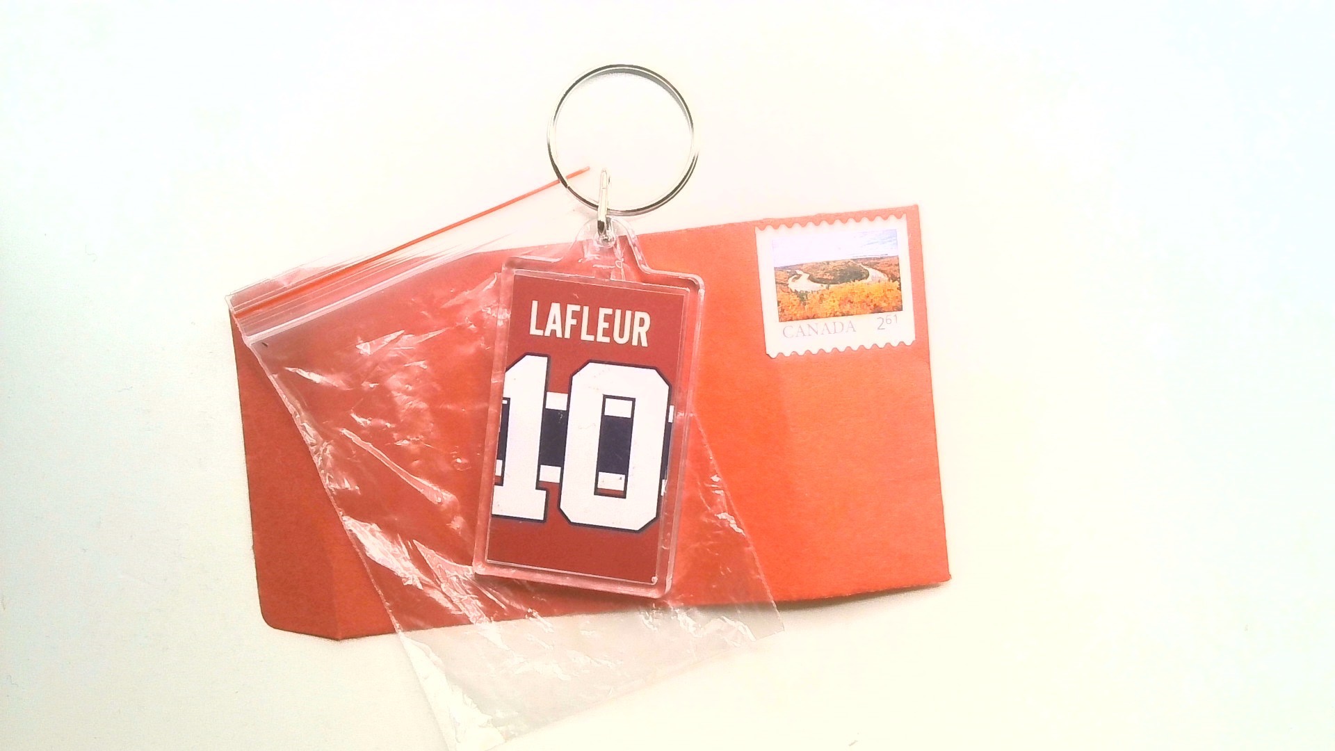 LAFLEUR ( JERSEY KEY CHAIN ) FREE SHIPPING
