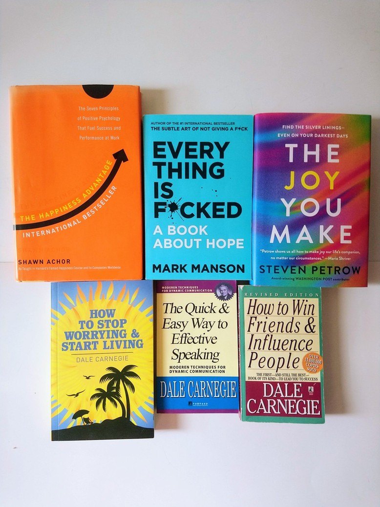Dale Carnegie & Other Self-Help books!