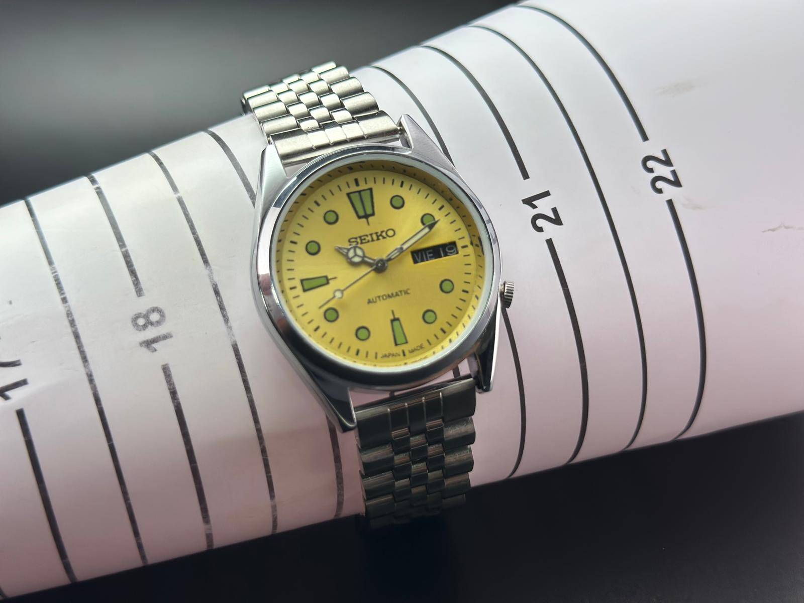 Vintage Seiko 5 Automatic 6309A Men's  Watch D&D- Japan Made - photo 4