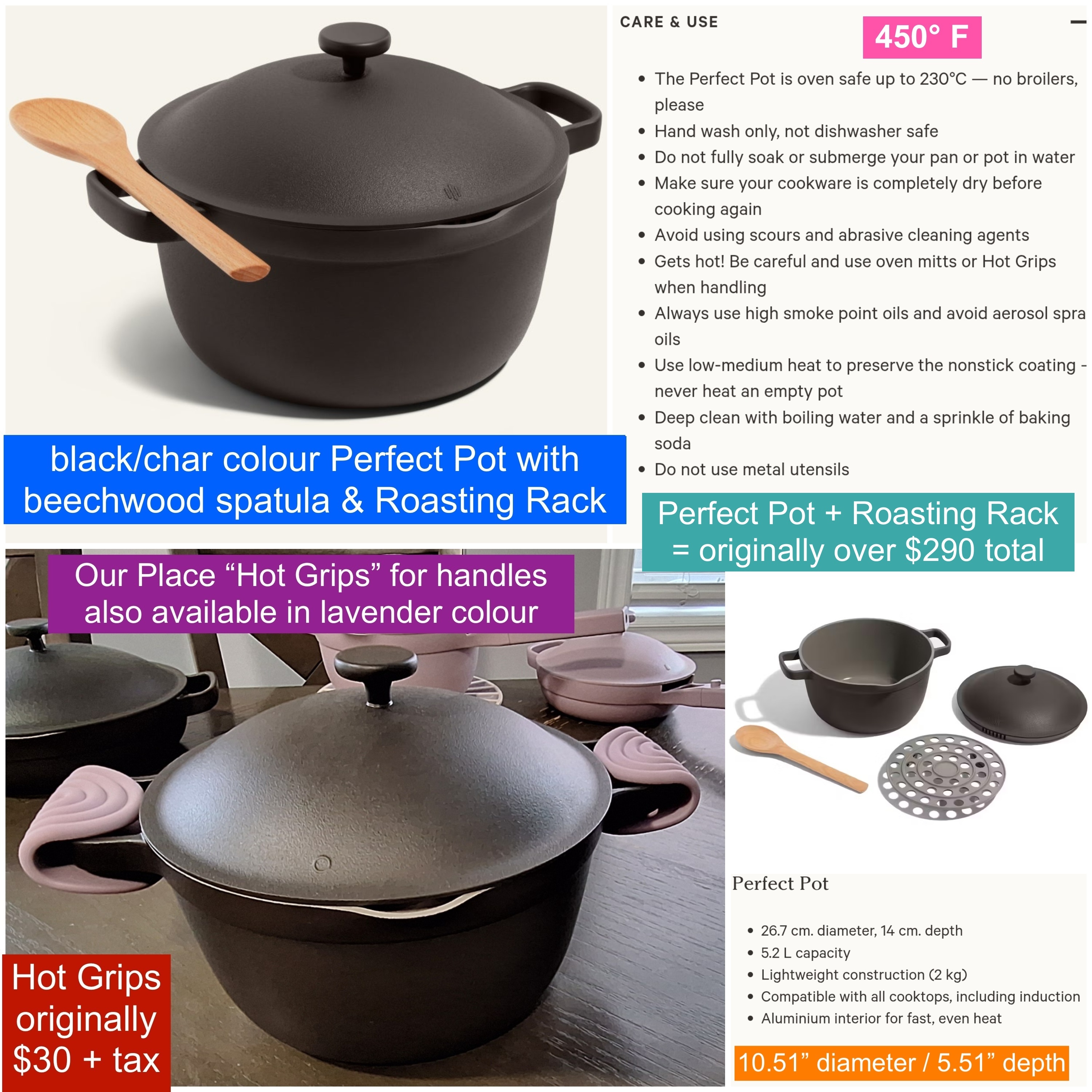 Perfect Pot from Our Place - NEW with accessories - photo 4