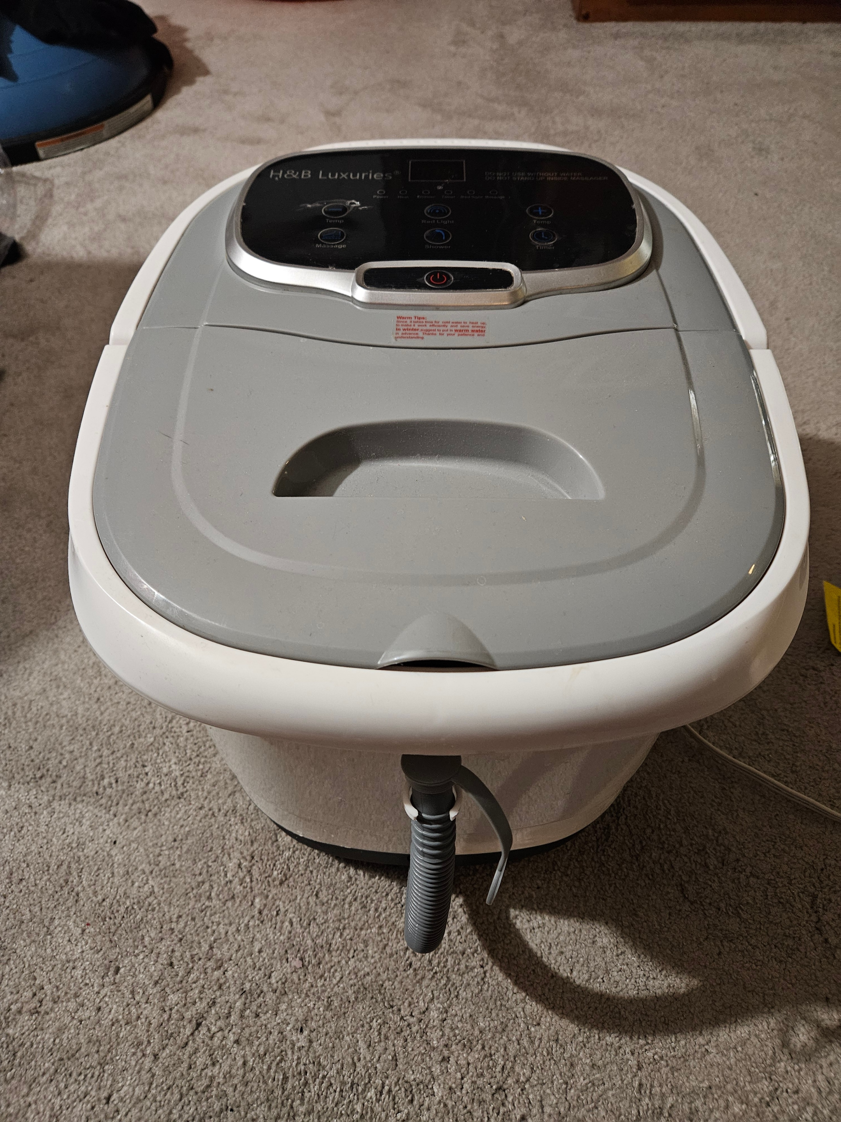 H&B Luxuries Heated Foot Bath, As is (Heater Works Perfectly) - photo 4