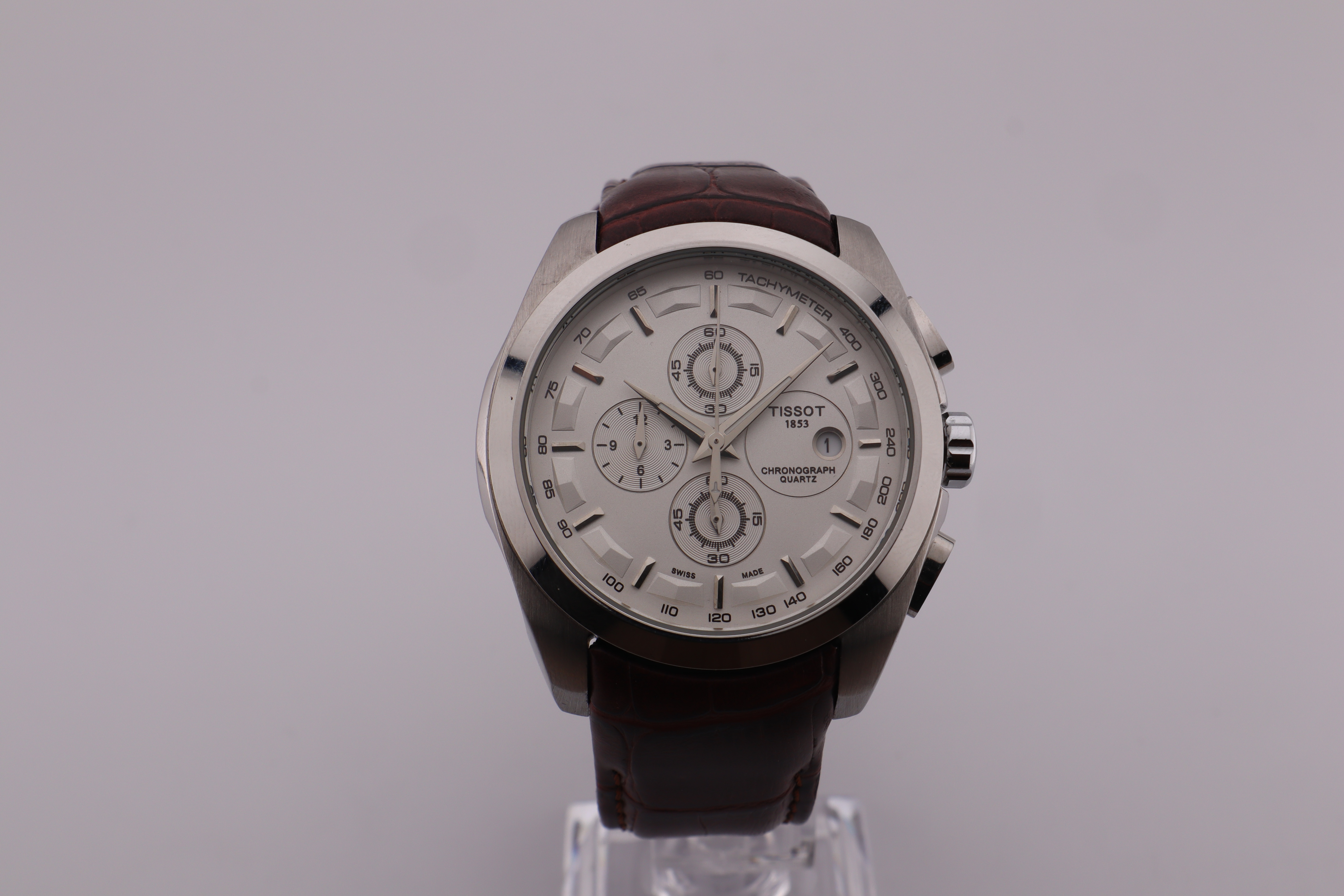 Tissot 1853 Couturier Tachymeter Chronograph Quartz Wrist Watch - photo 2