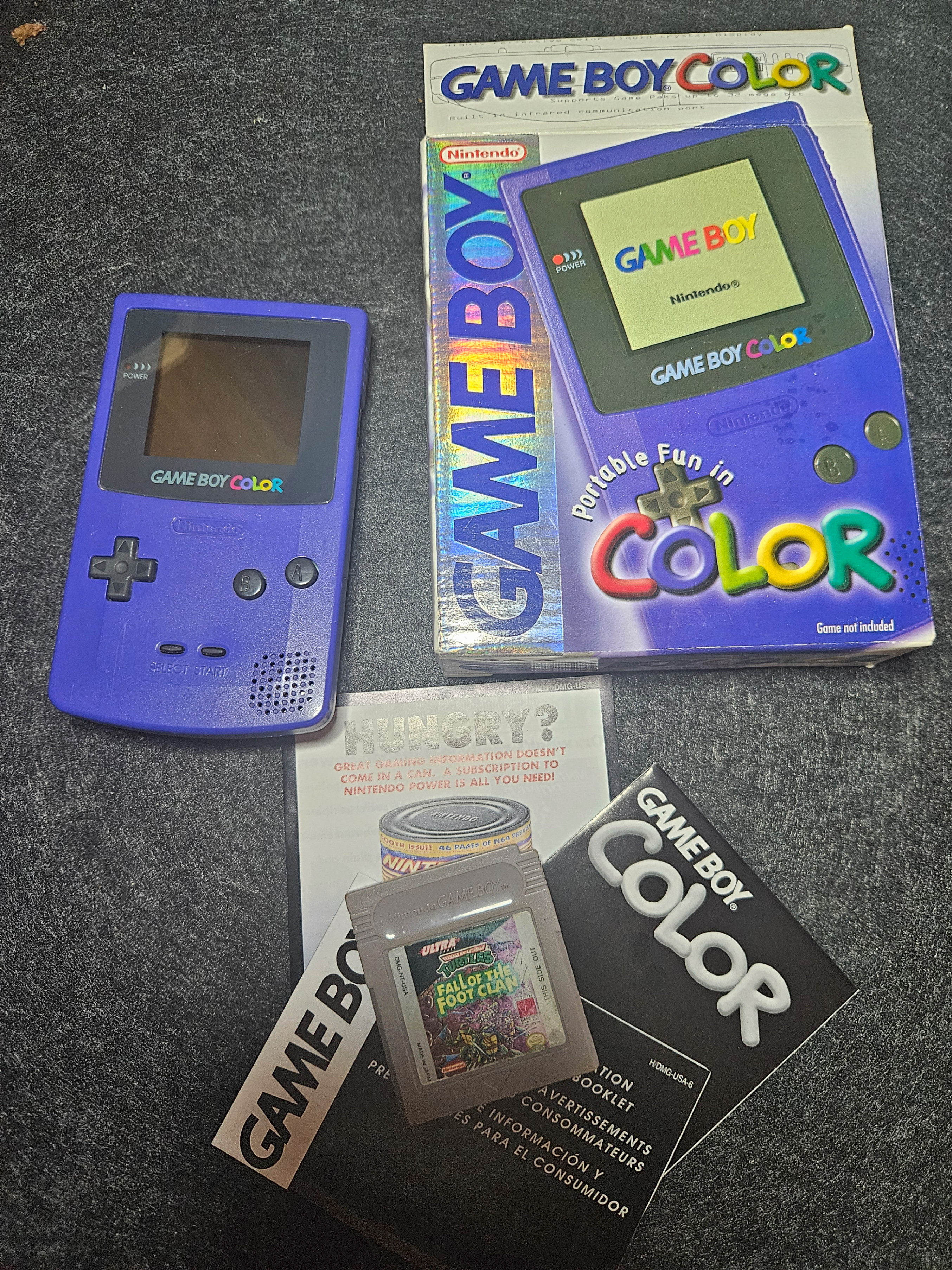 GameBoy color with box
