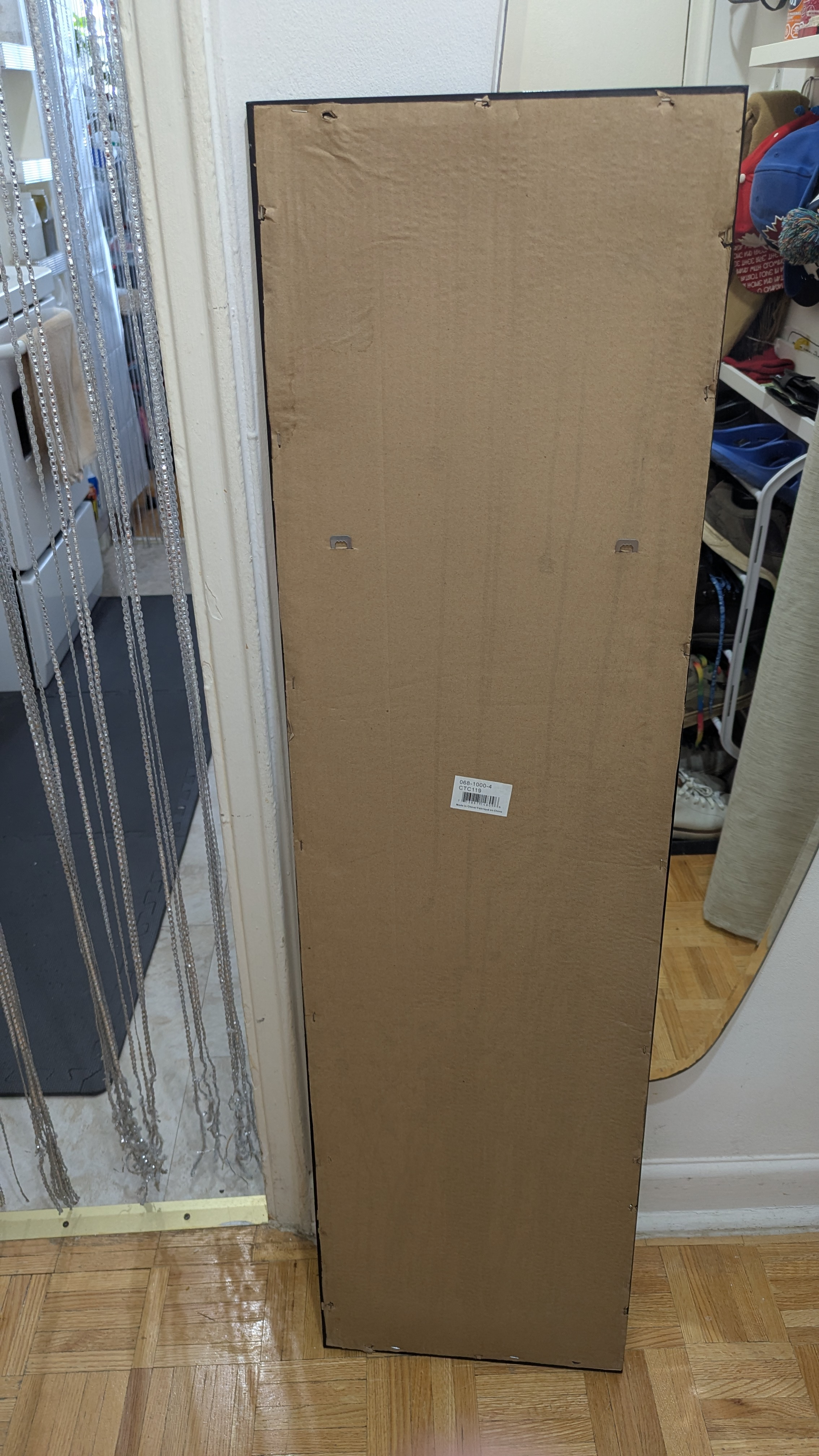PRICE FIRM! 50x14" Mirror Full-length on wall \ door mirror - photo 2
