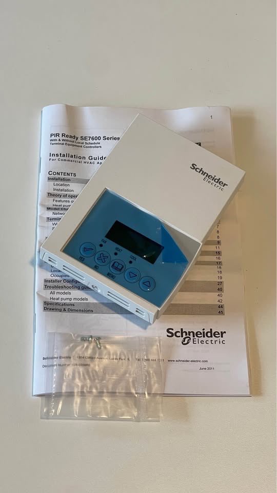 Schneider Electric Wireless Room Controller & Occupancy Sensor - photo 4