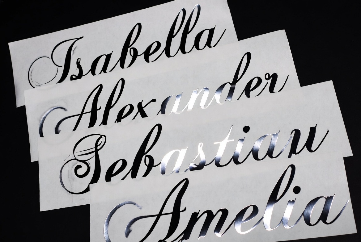 Custom Name Vinyl Decal| Transfer Stickers| Personalized Gifts - photo 2