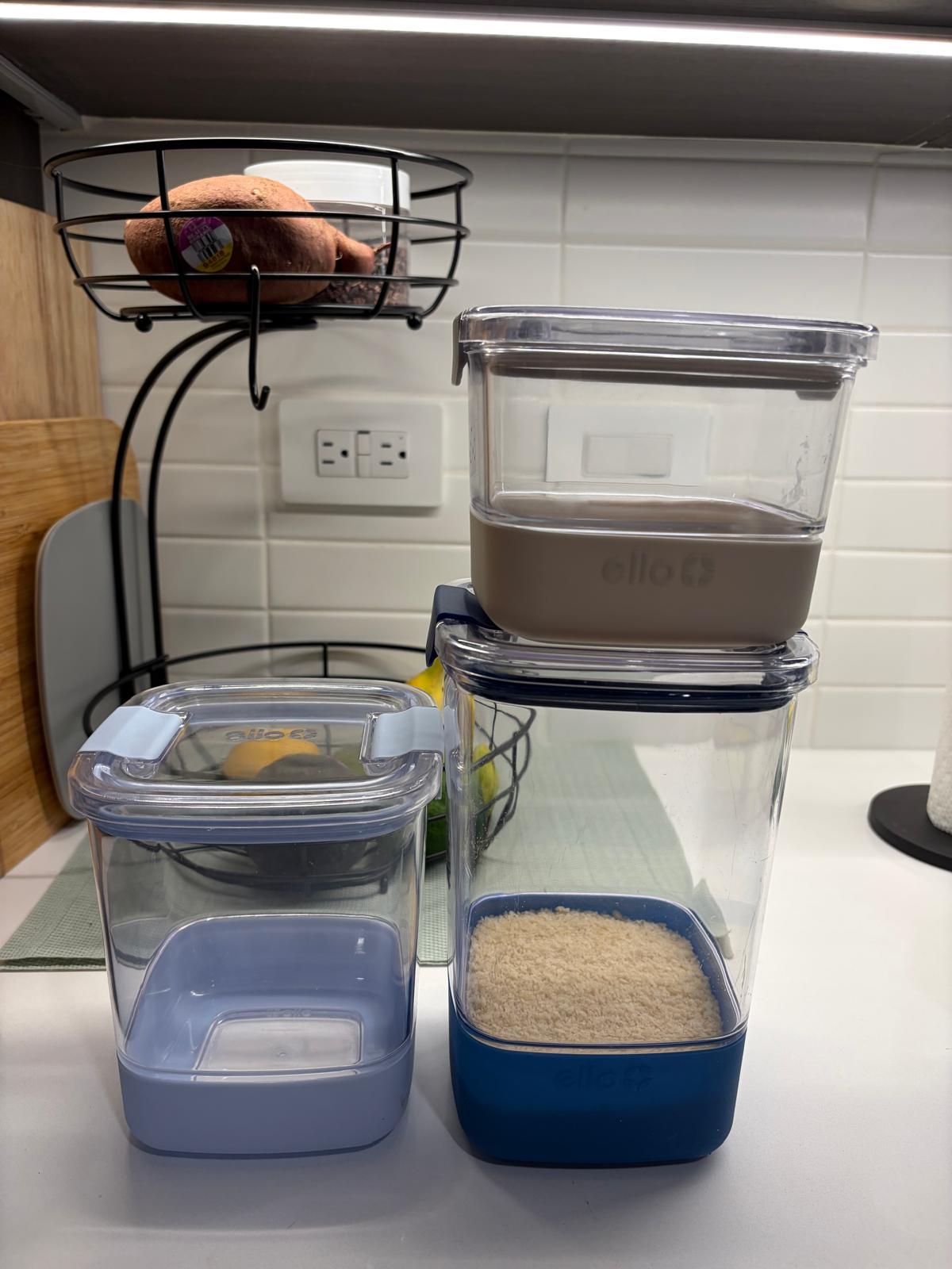 Ello Clear Food Storage Containers Set of 3