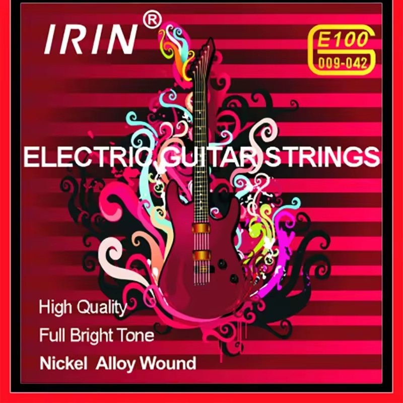 Electric Guitar Strings – Nickel Alloy Wound, Bright Tone