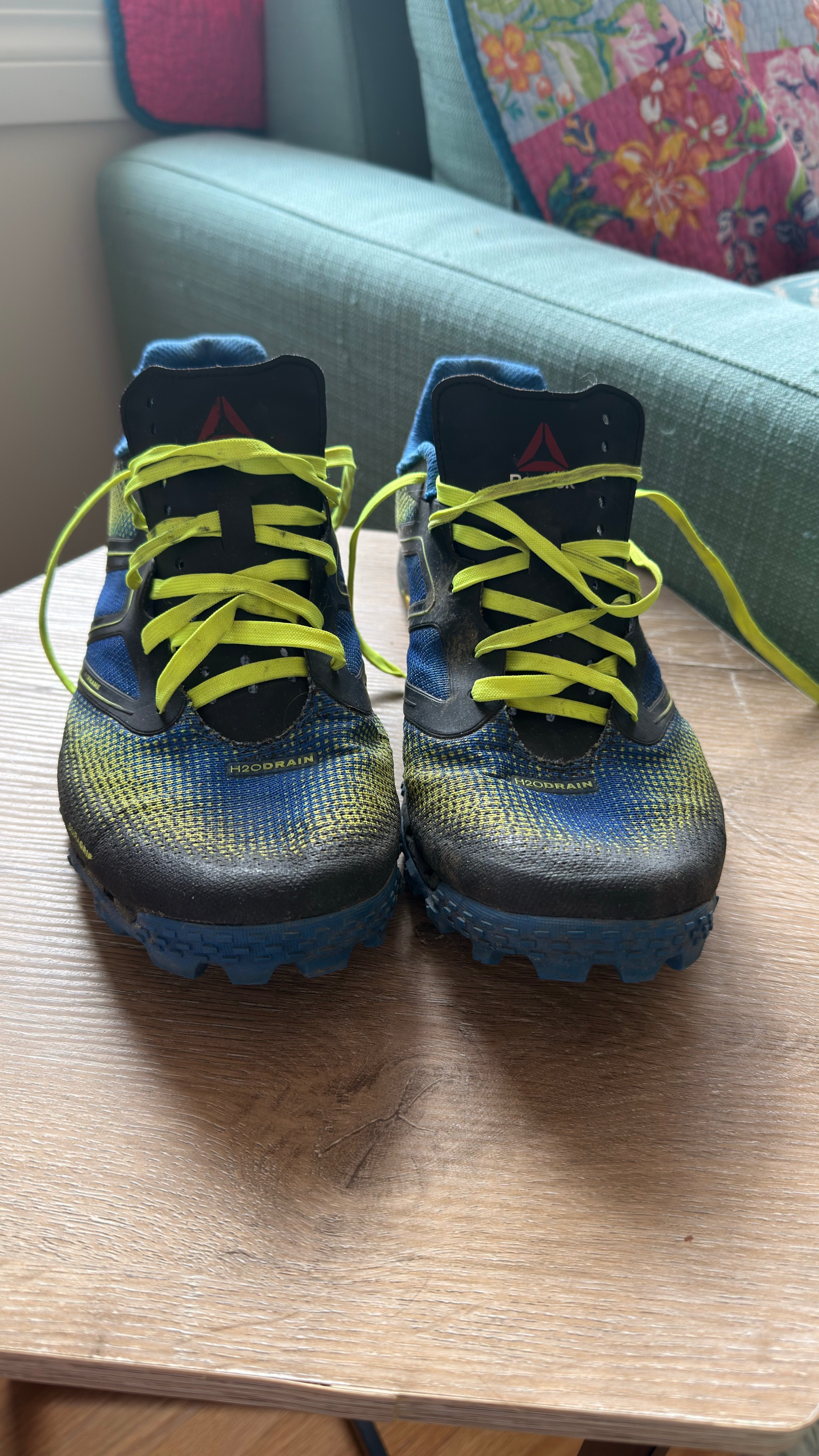 Reebok H2O Drain race shoes used once