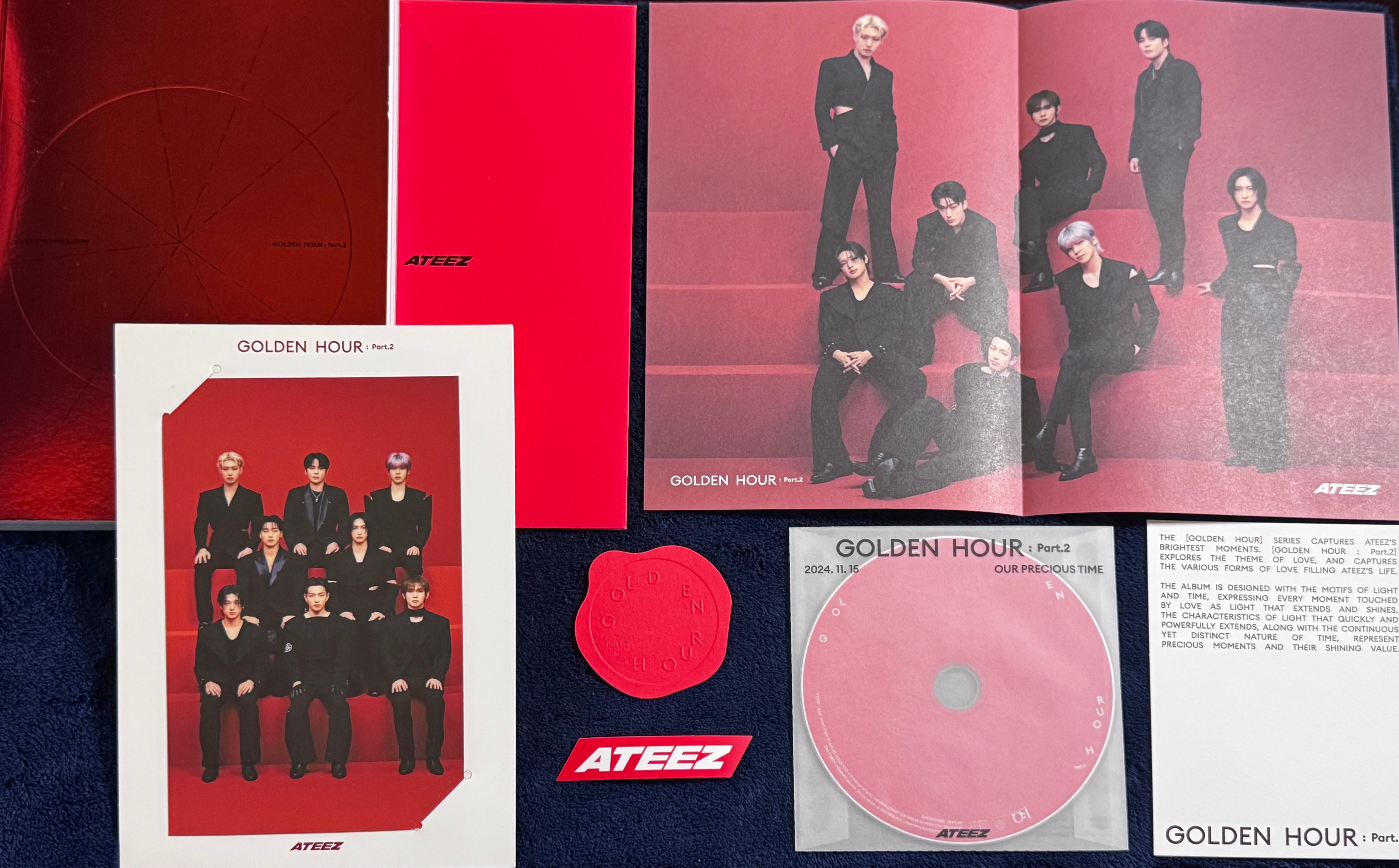 ATEEZ "Golden Hour : Part.2" albums, various versions (NO PCS) - photo 4