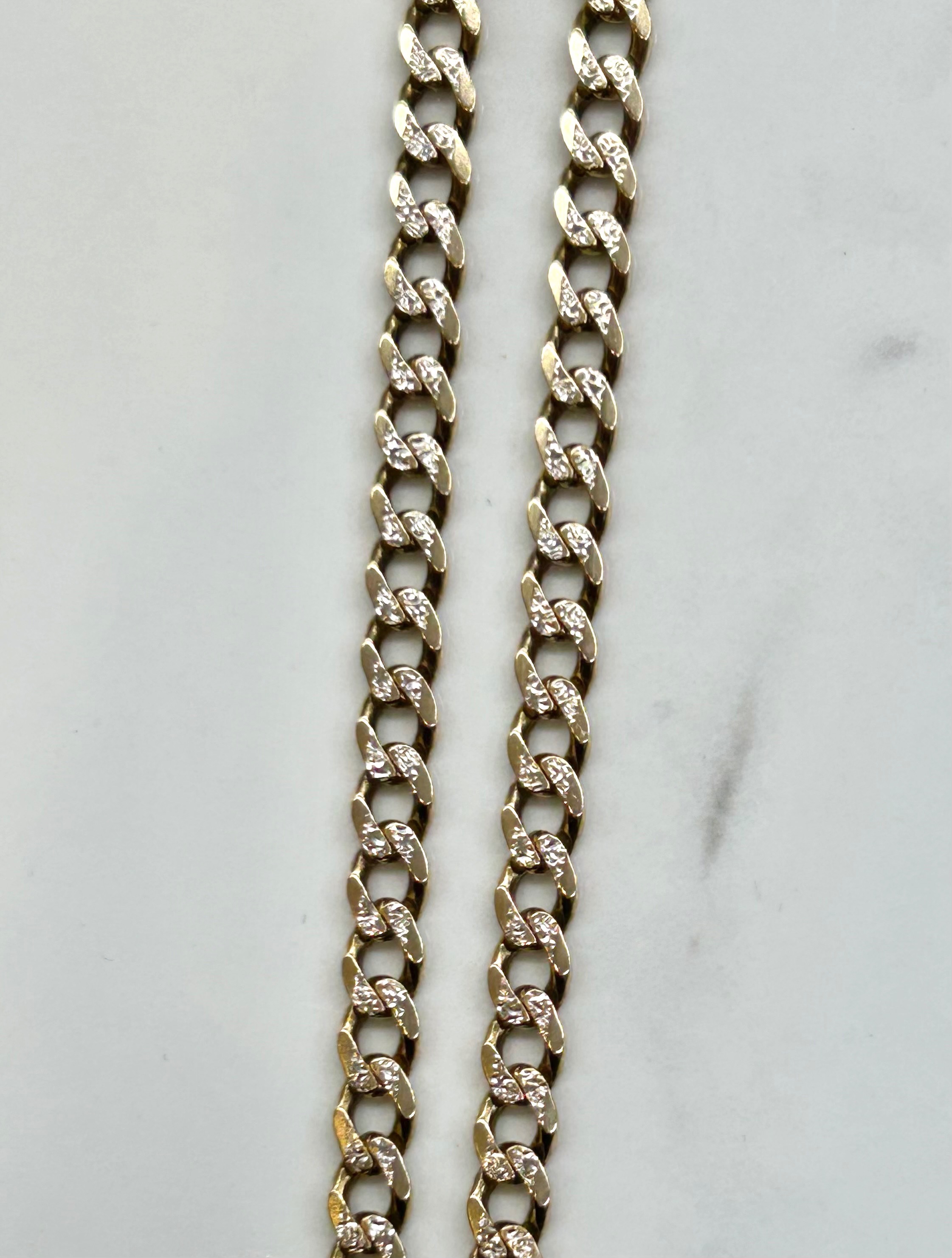 10K Gold Chain - 22.7G - photo 2