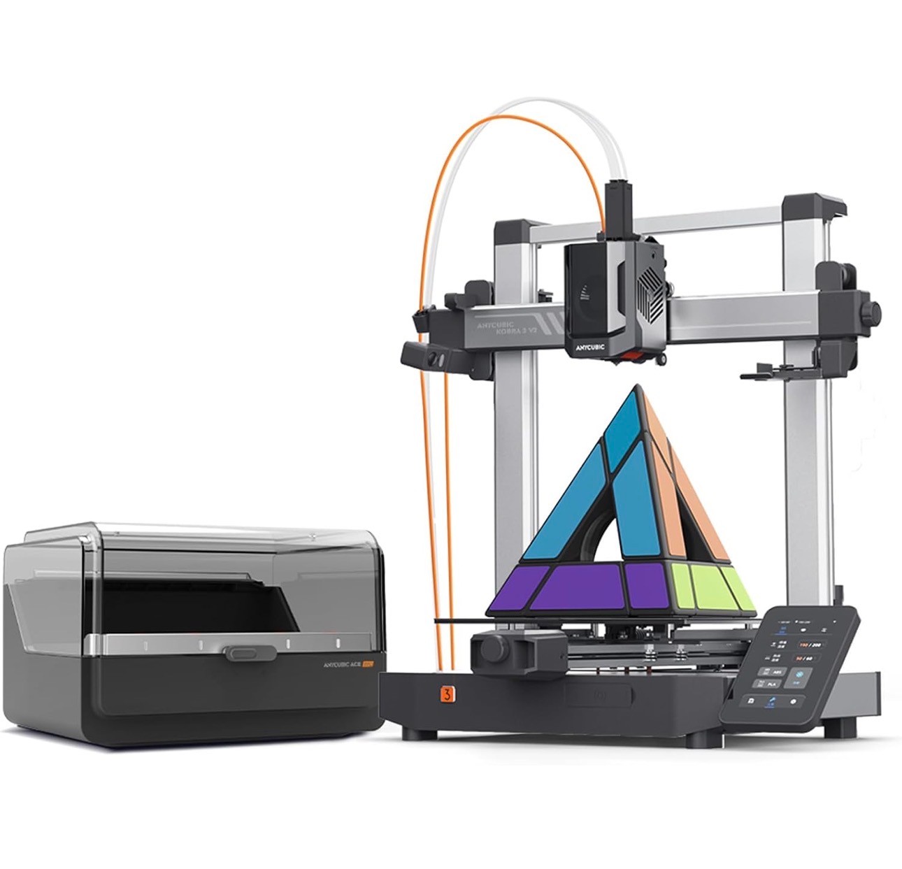 Anycubic Kobra 3 V2 Combo 3D Printer Smart Multicolor Printing 6