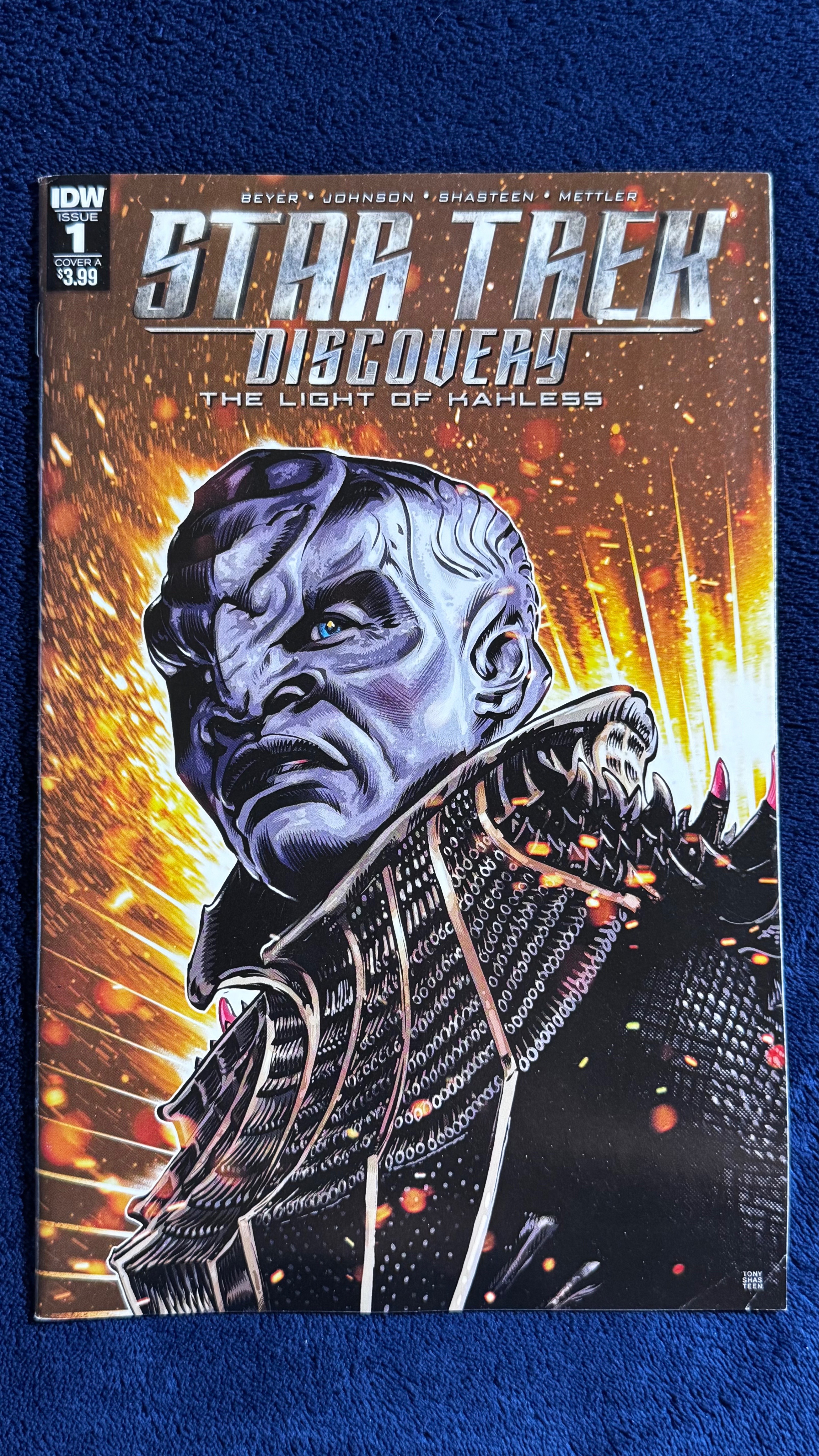 Star Trek: Discovery The Light of Kahless IDW Cover A Issues 1-3 - photo 2